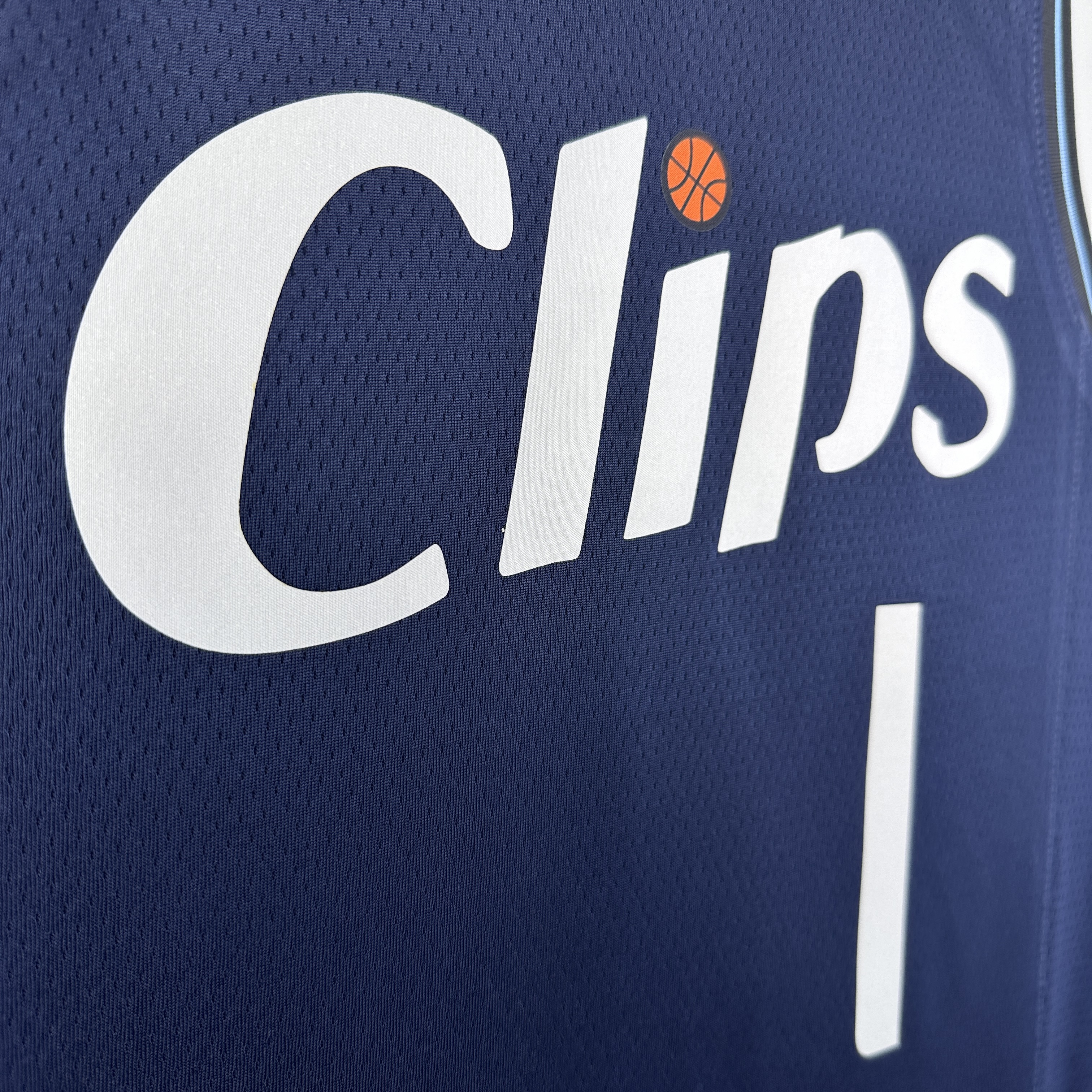 NBA Season 2024 Men Los Angeles Clippers Navy #1 HARDEN Jersey High Quality Name and Number Print - leoleo123123