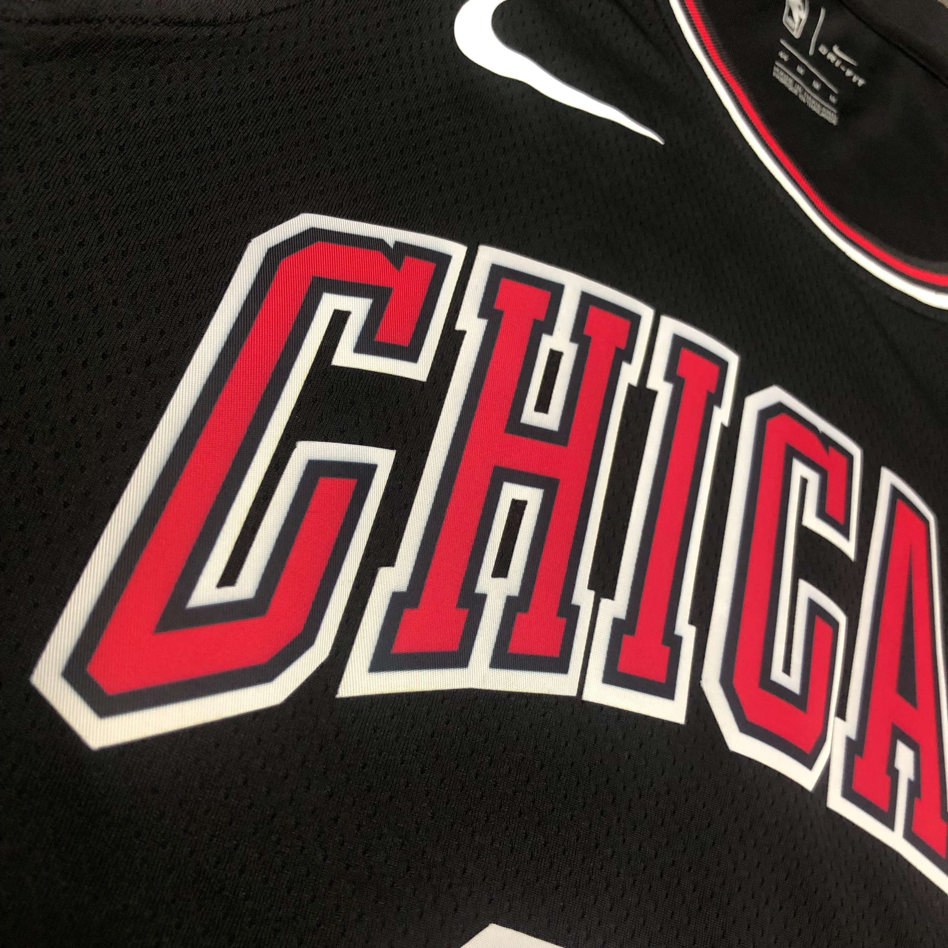 NBA Men Chicago Bulls Black ##33 PIPPEN Jersey High Quality Name and Number Print - leoleo123123