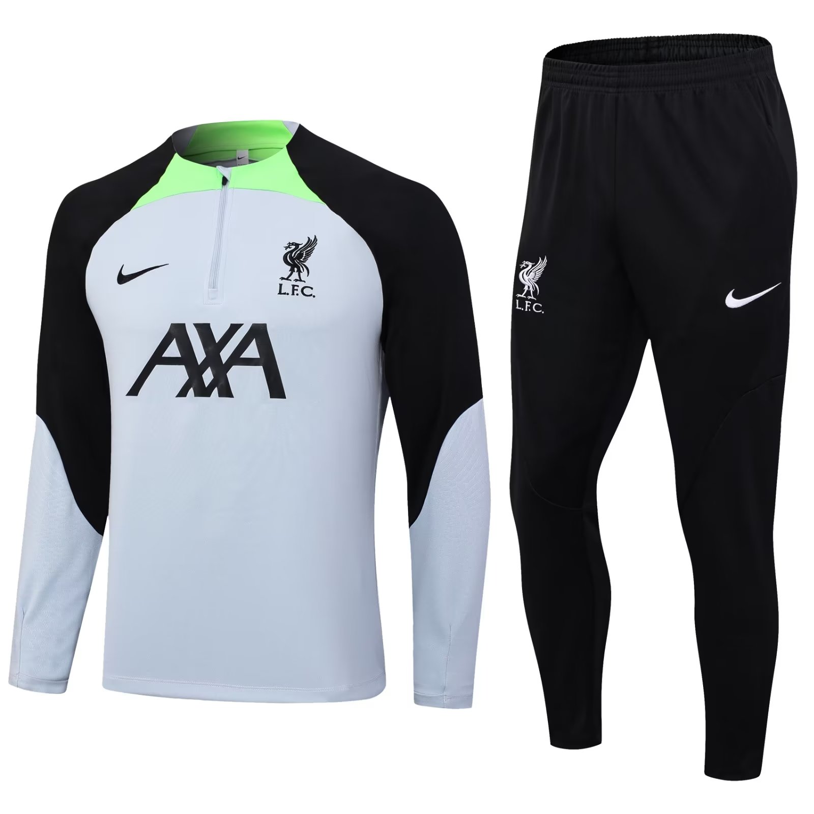 23/24 Liverpool Kids Grey Sweater Tracksuit Thai Quality - leoleo123123