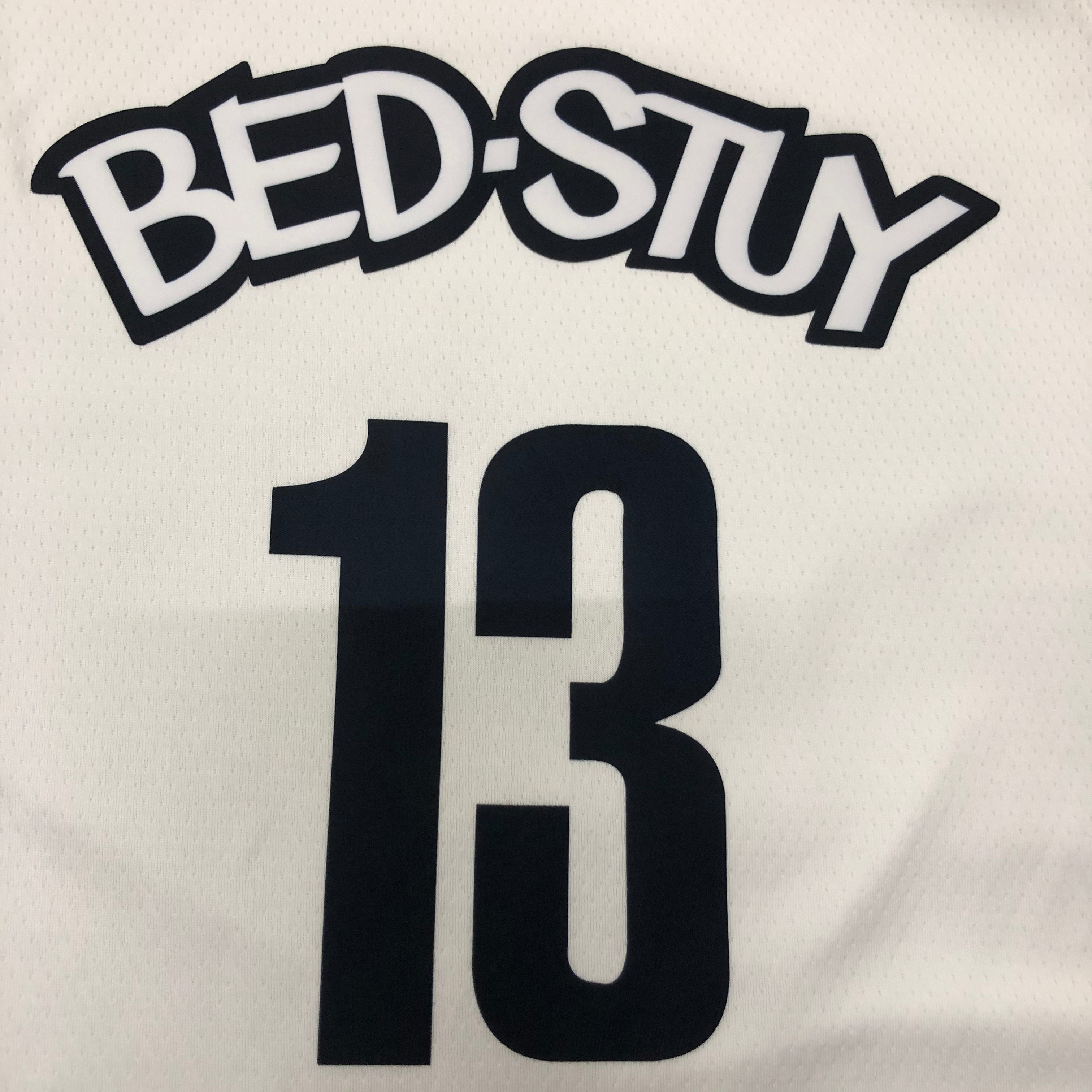 NBA Men New Brooklyn Nets White City #13 HARDEN Jersey High Quality Name and Number Print - leoleo123123