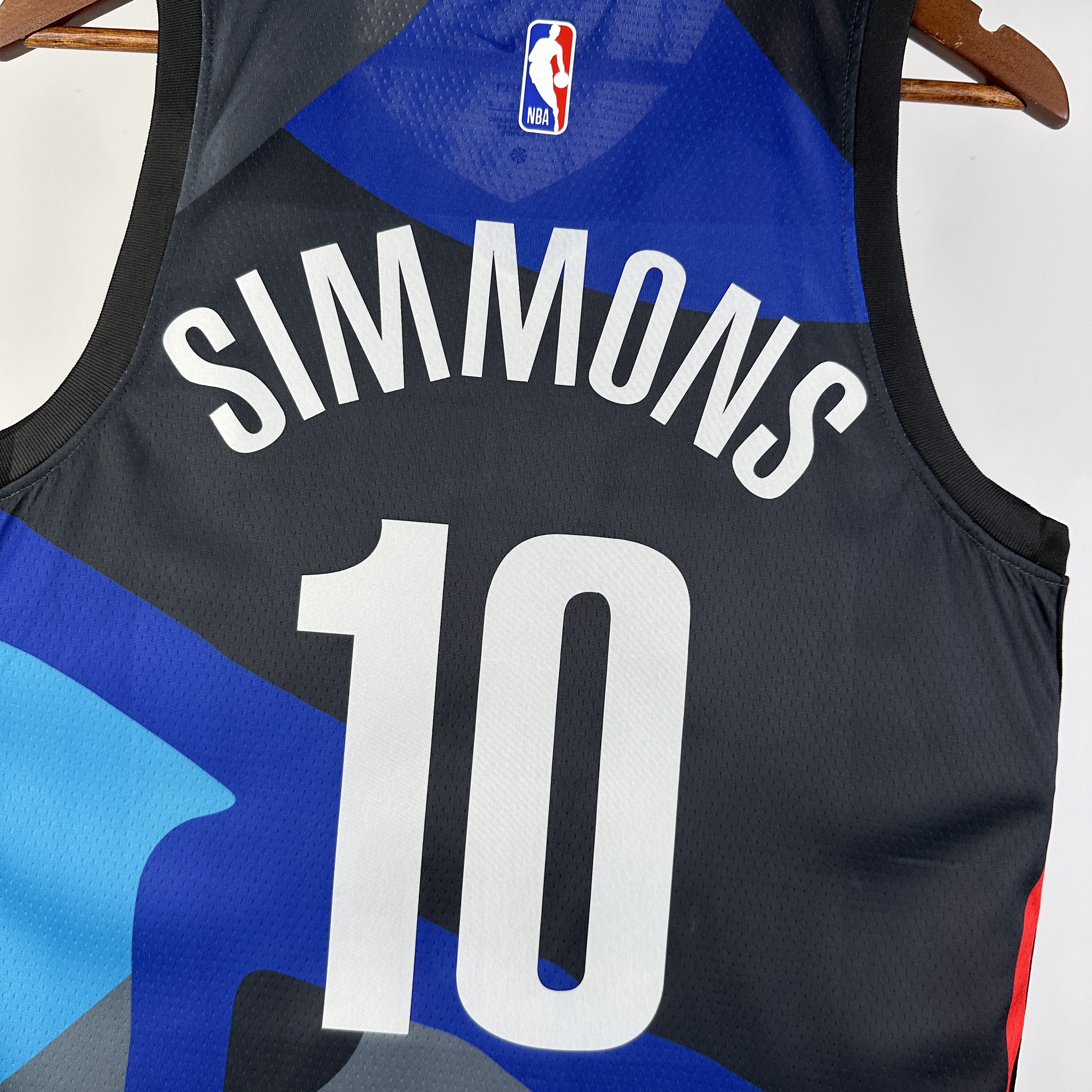 NBA Men 23-24 Brooklyn Nets City Edition #10 SIMMONS Swingman Jersey High Quality Name and Number Print - leoleo123123
