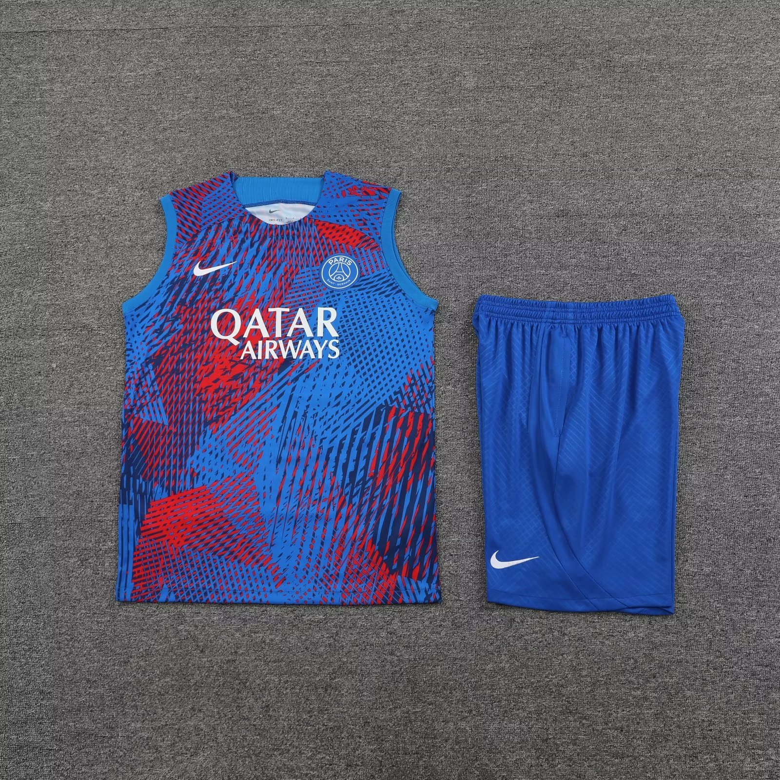 22/23 PSG Blue Training Vest Training suit - leoleo123123