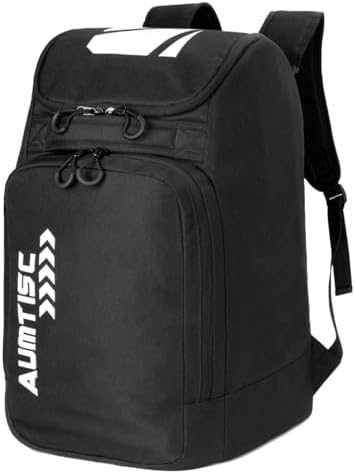 AUMTISC Ski Boot Bag Ski Backpack- Snowboard Boots Bag ski boot backpack for Flying Air Gloves Jacket Goggles(1886) - leoleo123123