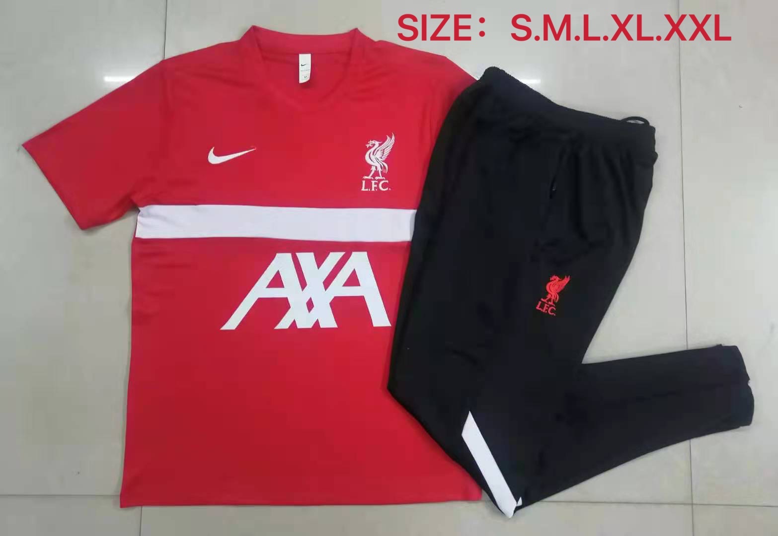 21-22 Liverpool Red Camouflage Training Tracksuit Thai Quality---Jersey and Long Pant - leoleo123123