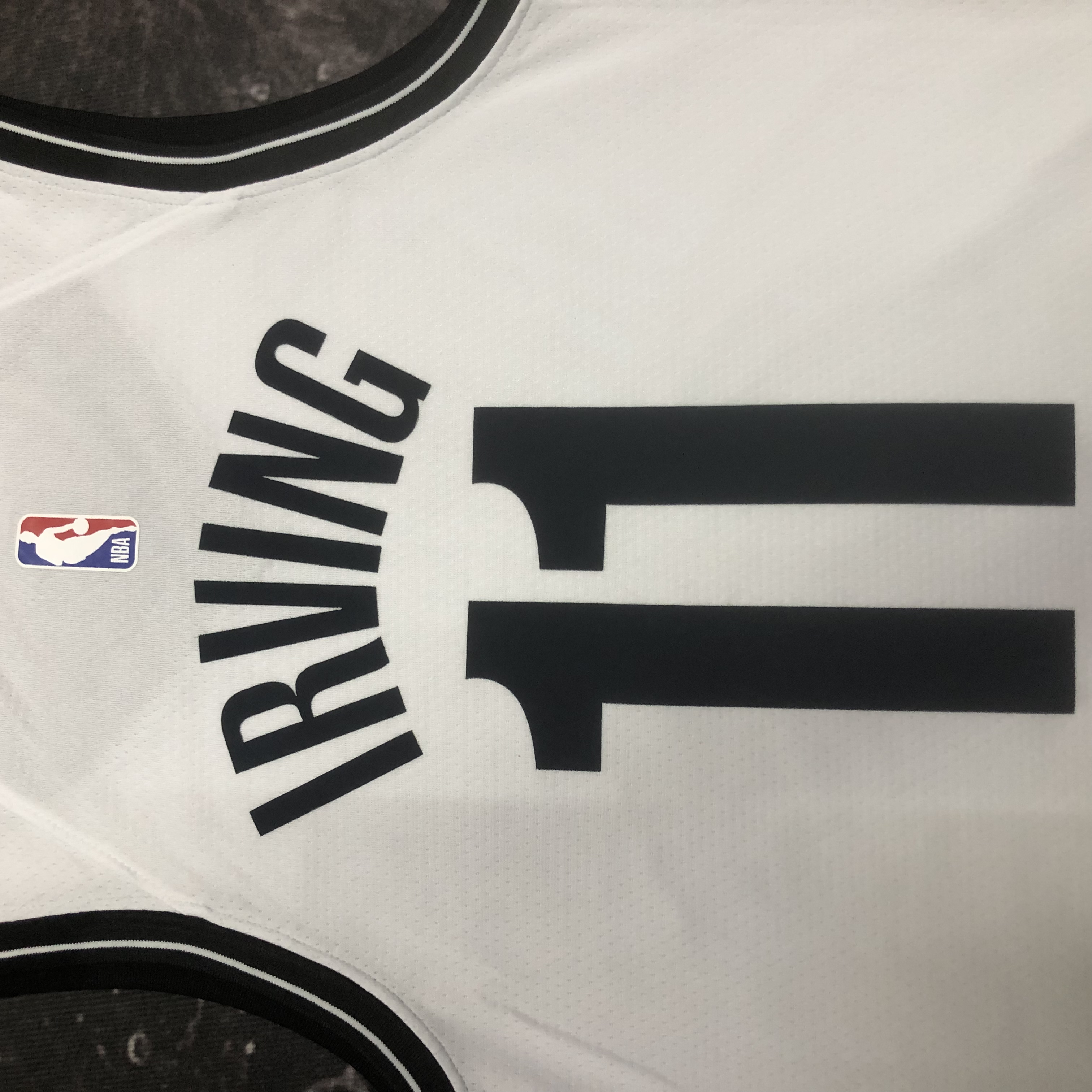 NBA Men 2023 Brooklyn Nets White #11 IRVING Jersey High Quality Name and Number Print - leoleo123123
