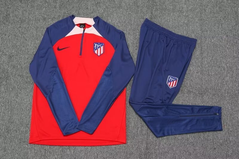 23/24 At Madrid Red Sweater Tracksuit Thai Quality - leoleo123123