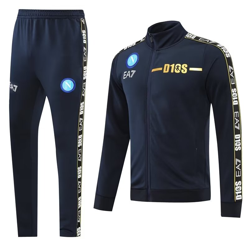 22-23 Napoli Dark Blue Jacket Tracksuit Thai Quality - leoleo123123