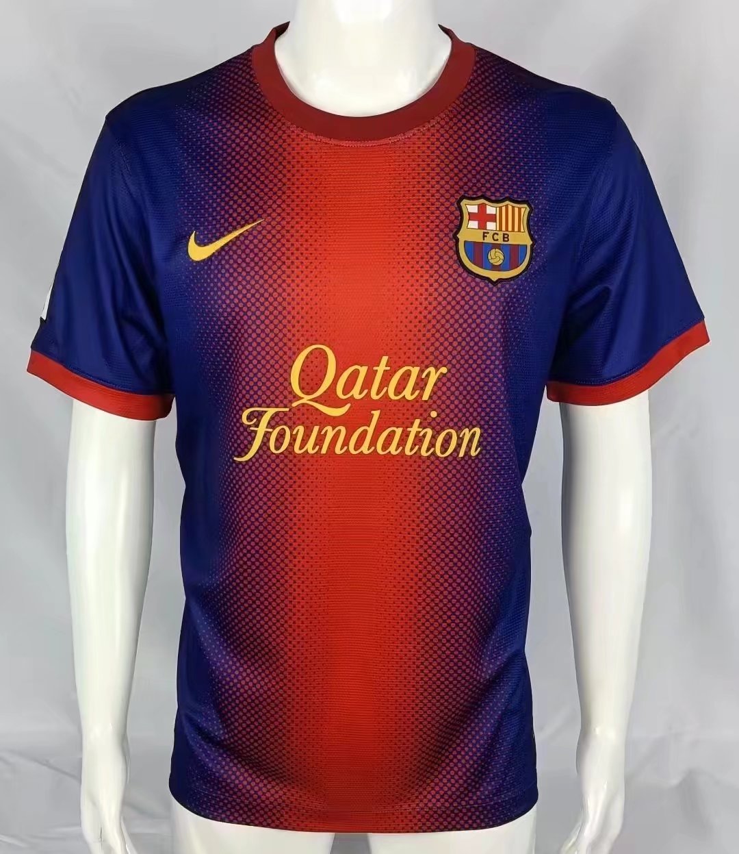 12/13 Barcelona Home Retro Jersey - leoleo123123