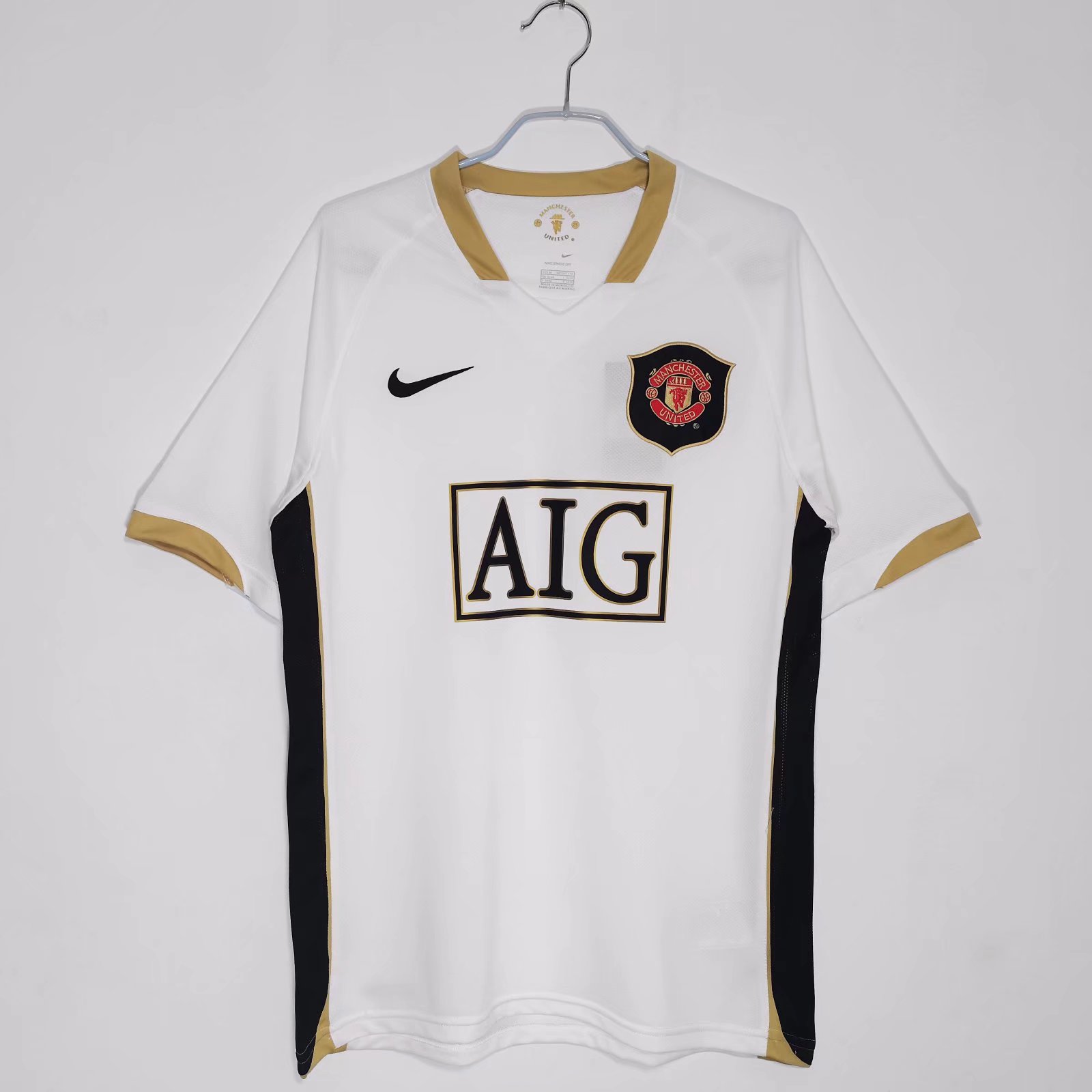 06-07 Man United White Retro Jersey - leoleo123123