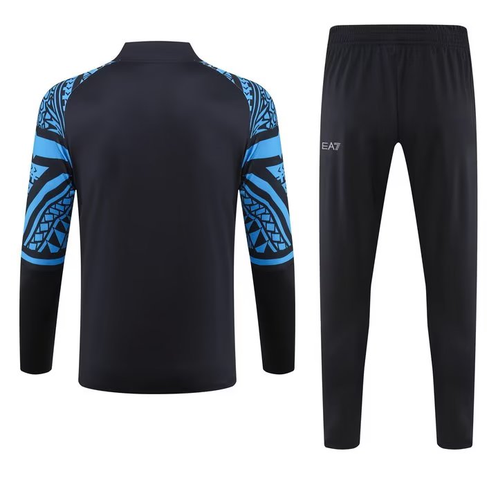 23/24 Napoli Dark Blue Sweater Tracksuit Thai Quality - leoleo123123