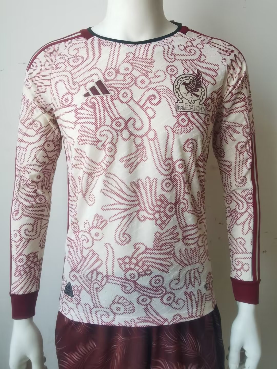 22/23 Mexico Away World Cup Jersey Long Sleeve Player Version 1:1 Quaility - leoleo123123
