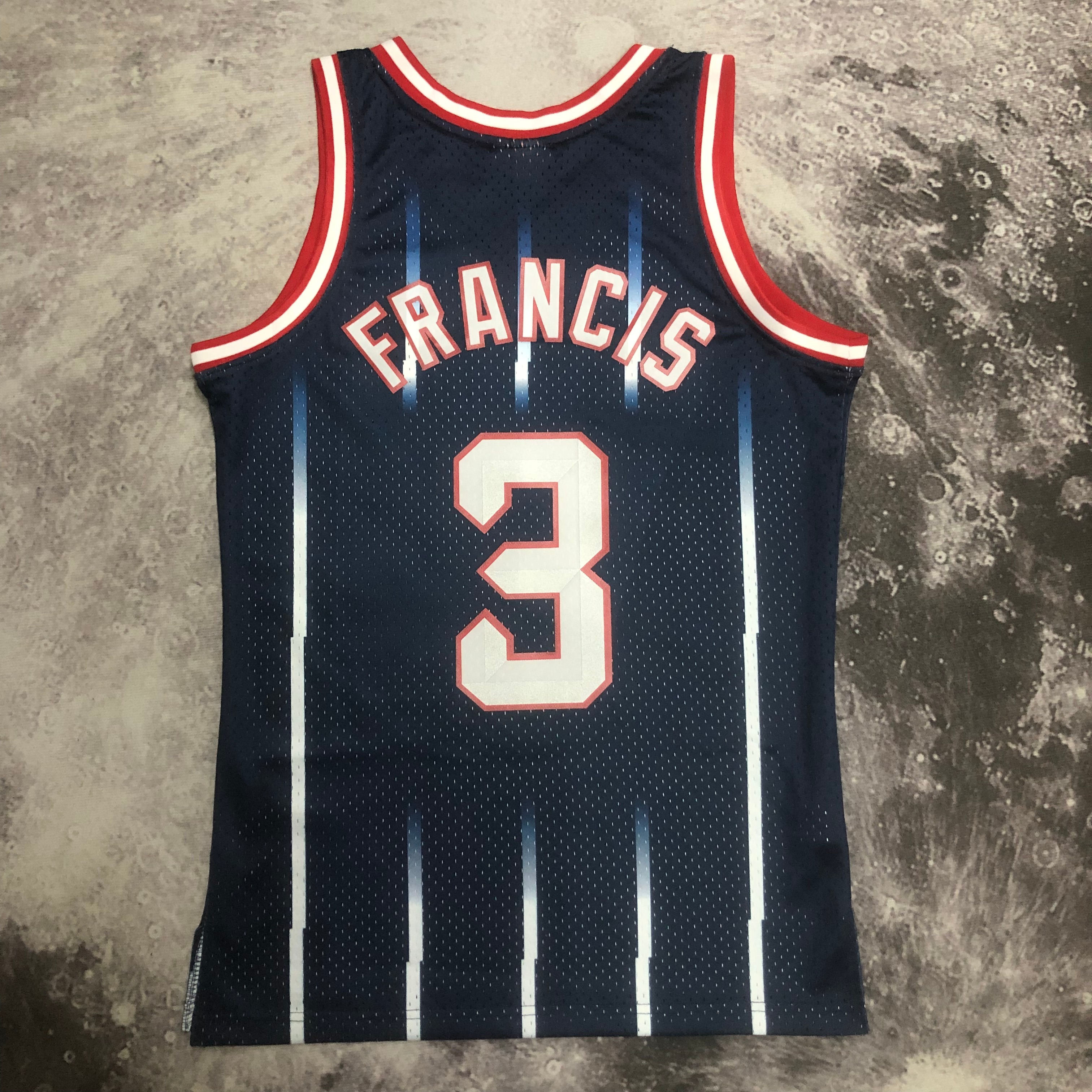 NBA Men 04-05 Houston Rockets Navy Blue #3 FRANCIS Classics Swingman Jersey - leoleo123123