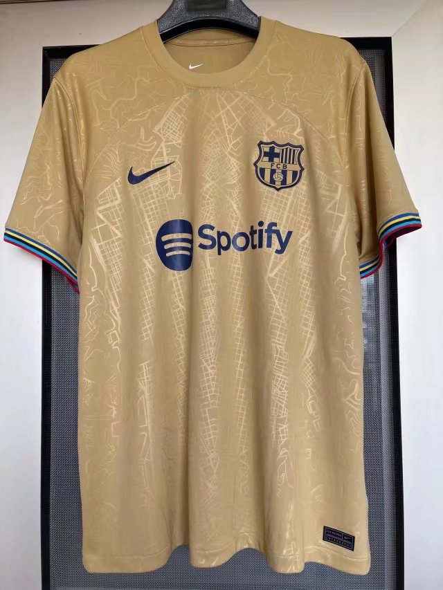 22/23 Barcelona Away Jersey 1:1 Quality Fan Version - leoleo123123