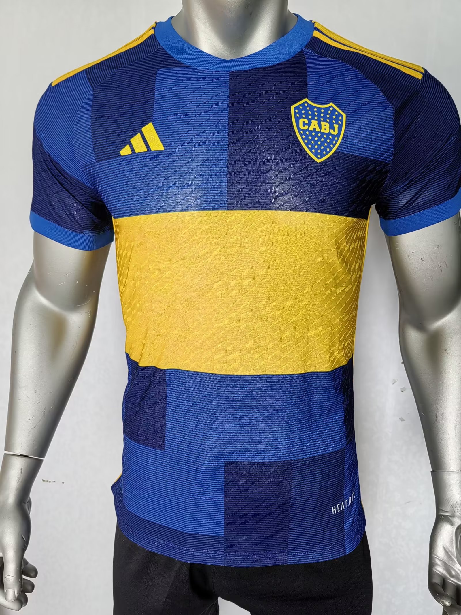 23/24 Boca Home Jersey Plaver Version Soccer Jersey - leoleo123123