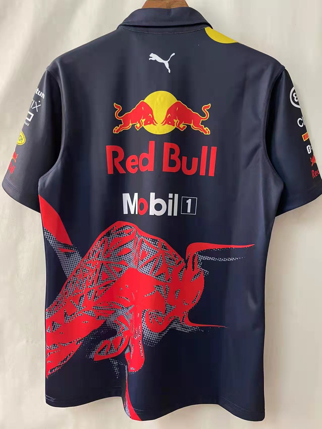 2022 Red Bull Racing Dark Blue F1 Team POLO T-Shirt - leoleo123123