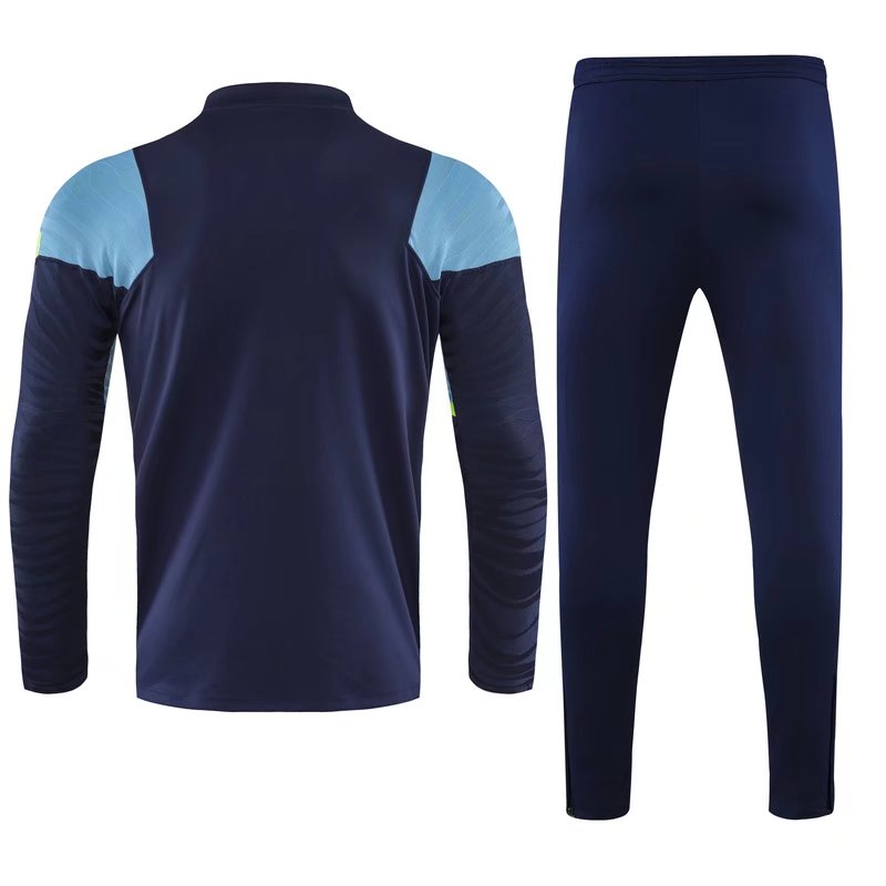 21/22 Tottenham Kids Dark Blue Sweater Tracksuit Thai Quality - leoleo123123