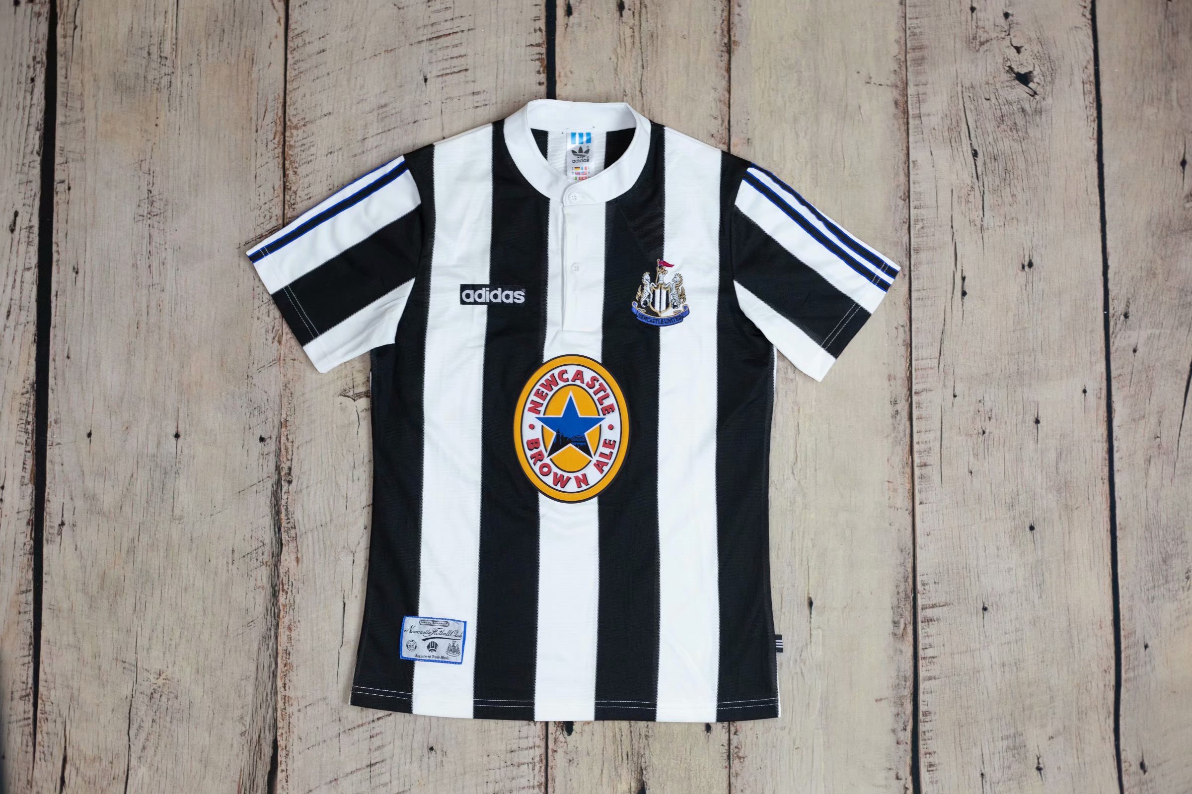 95-97 Newcastle Home Retro Jersey - leoleo123123
