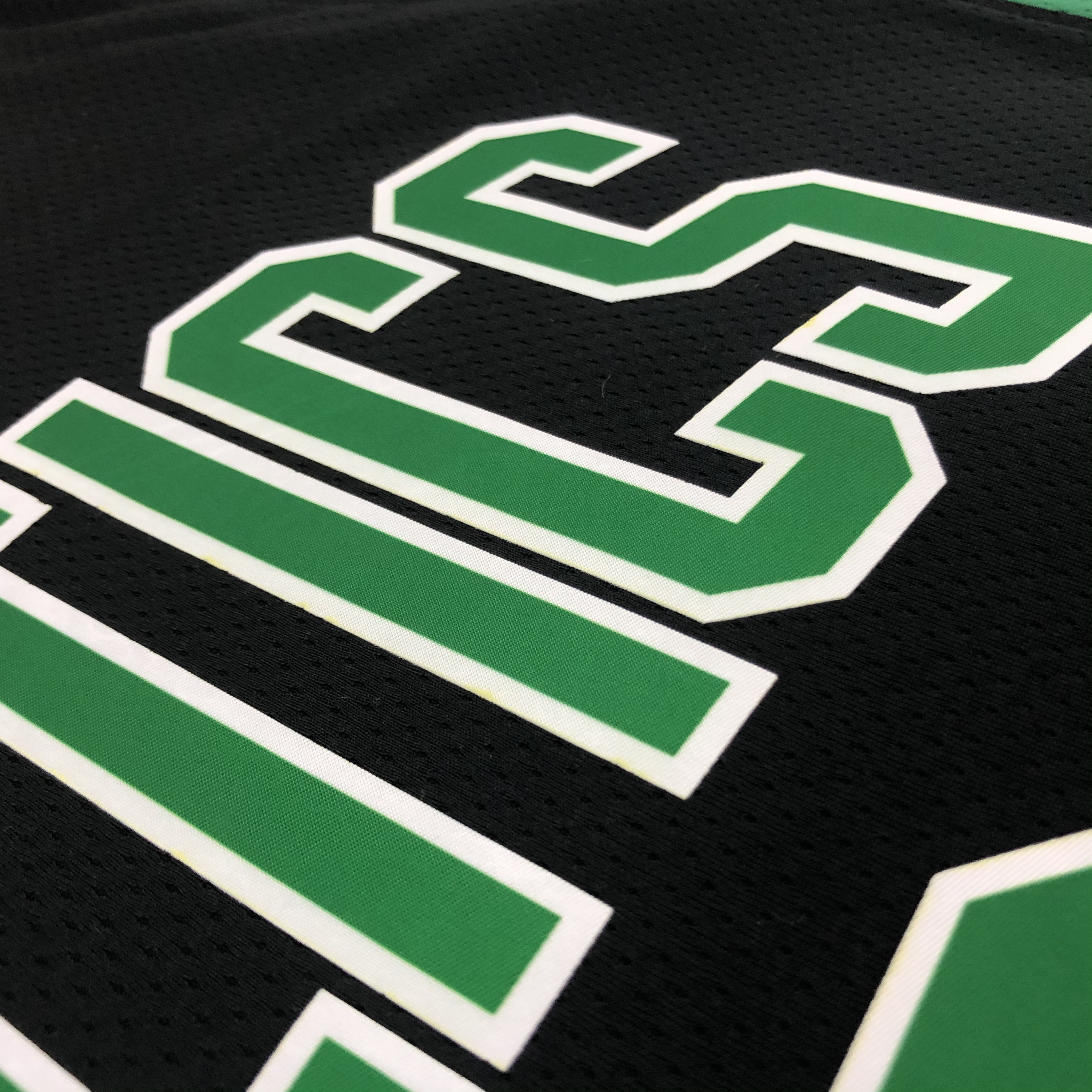 NBA Season 2021 Boston Celtics Black with Green Name #0 TATUM Jersey High Quality Name and Number Print - leoleo123123