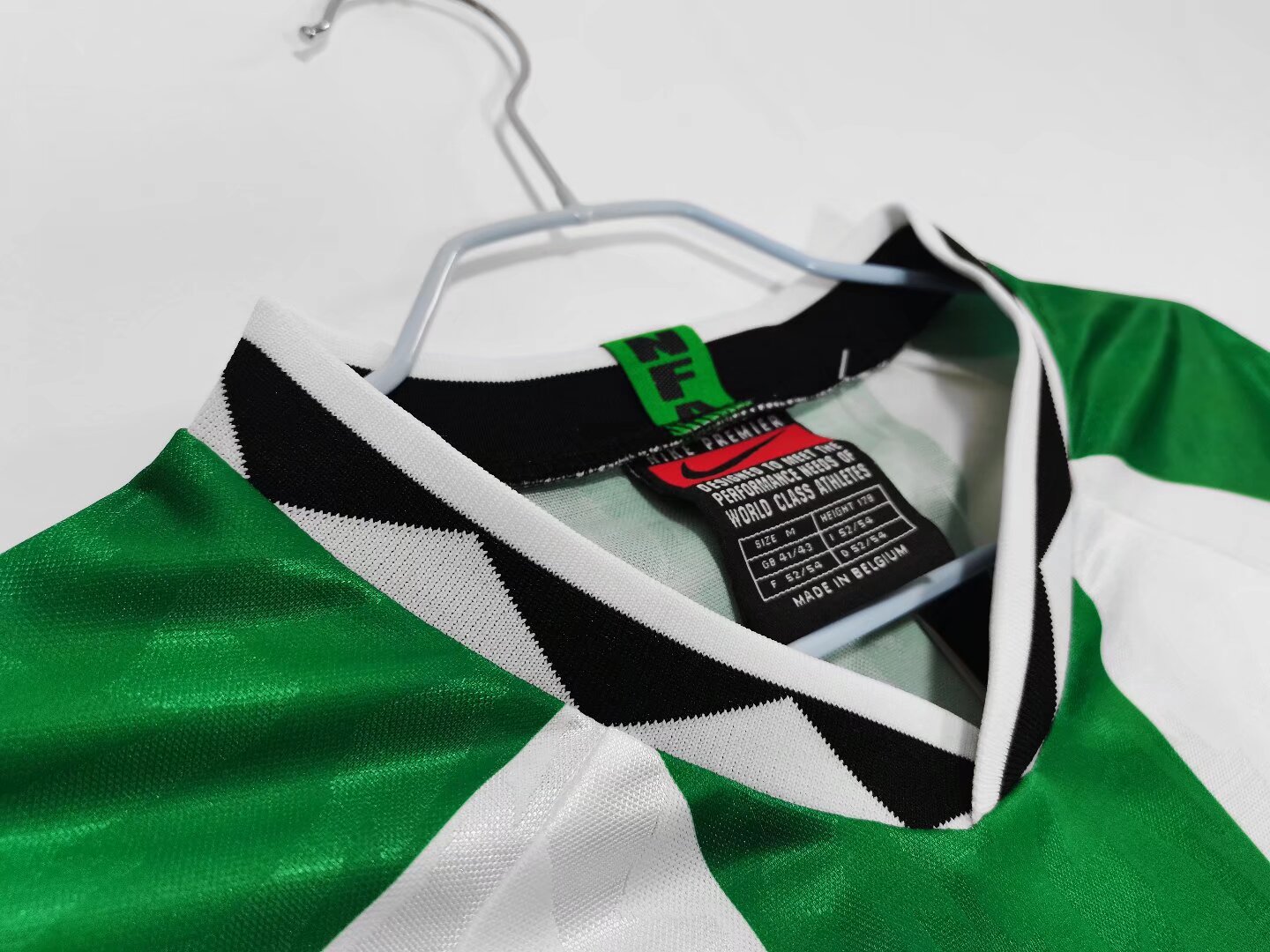 96/98 Nigeria Away Retro Jersey Fans Version - leoleo123123