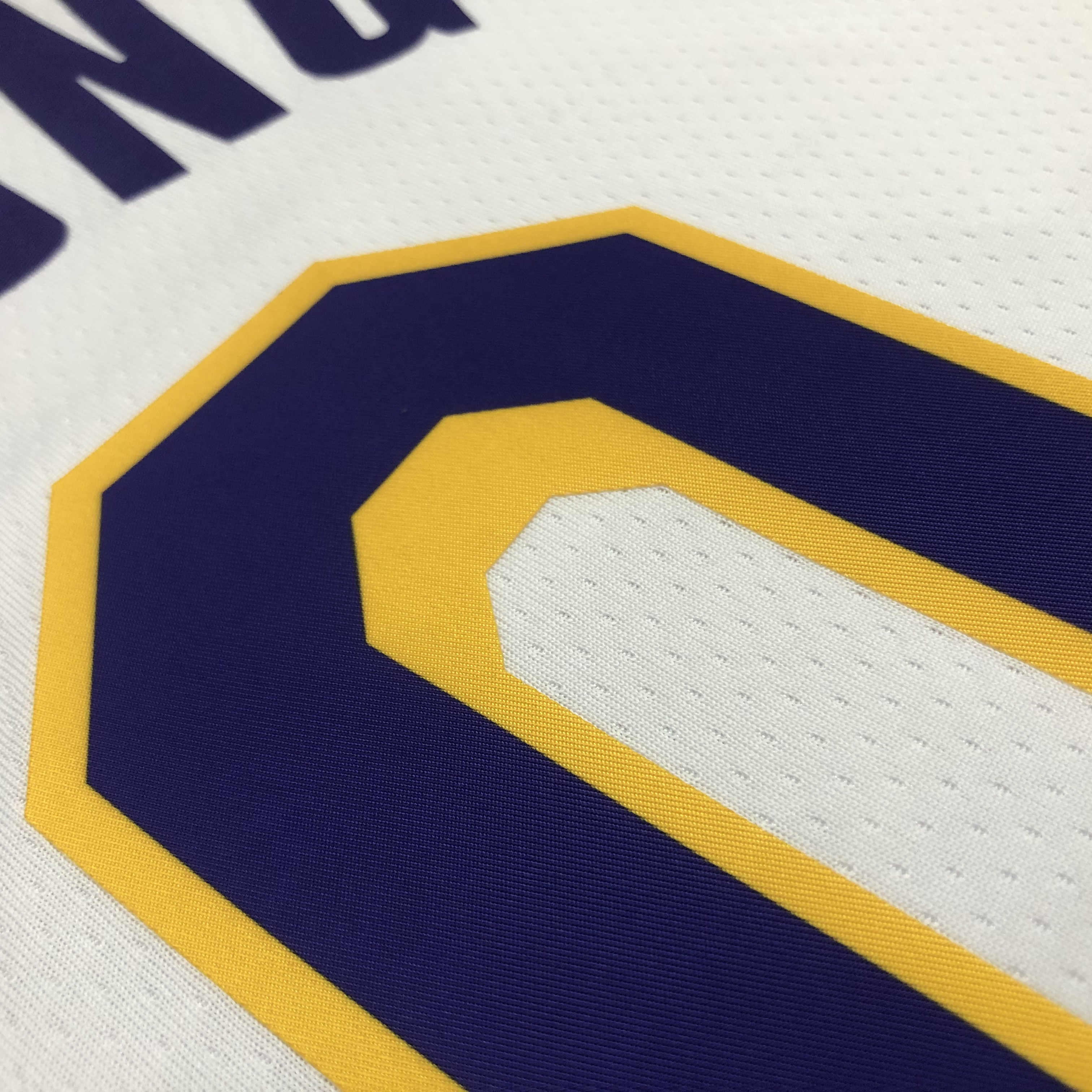 NBA 75th Anniversary Los Angeles Lakers White Round Neck #0 YOUNG Jersey High Quality Name and Number Print - leoleo123123