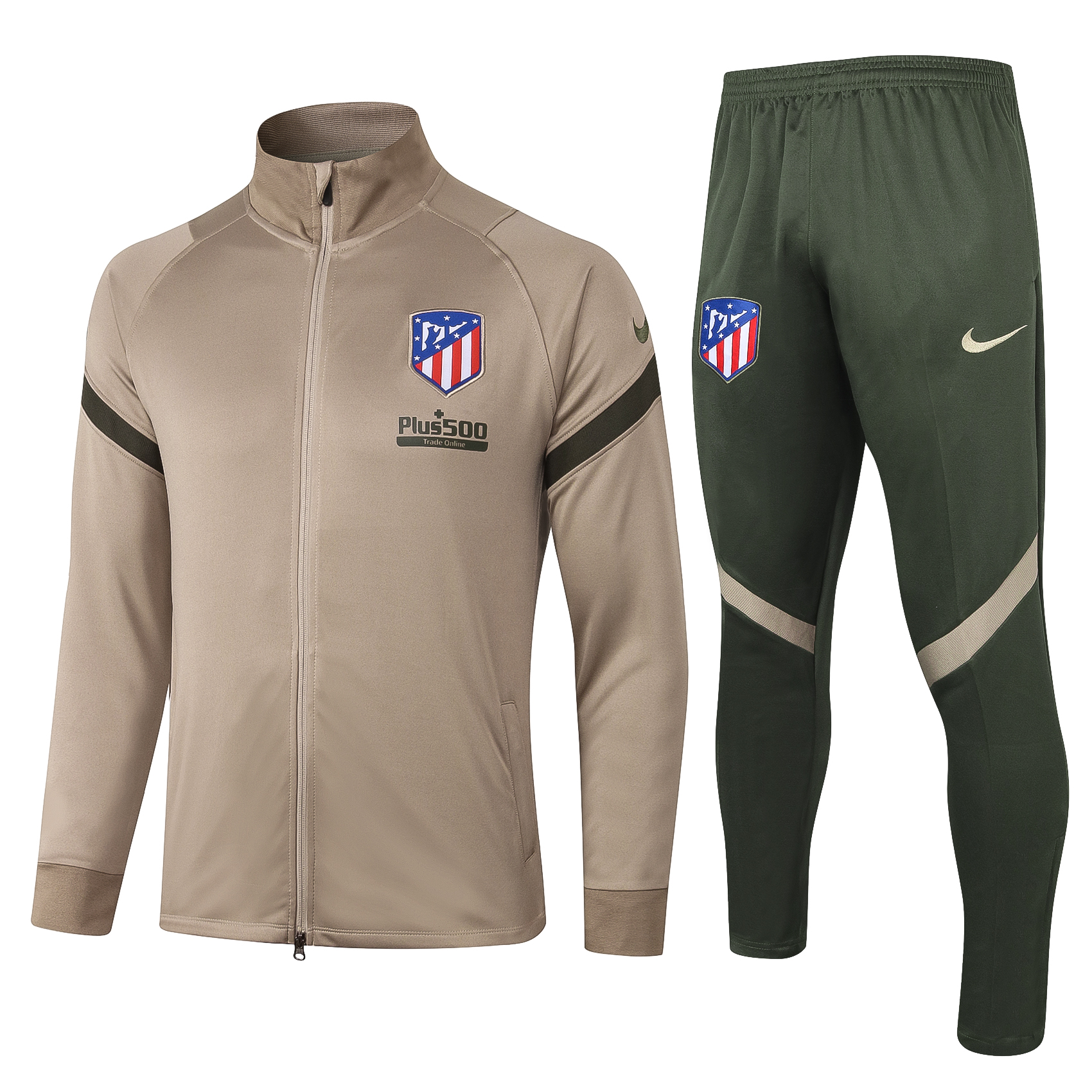 21-22 At Madrid Grey Jacket Tracksuit Thai Quality - leoleo123123