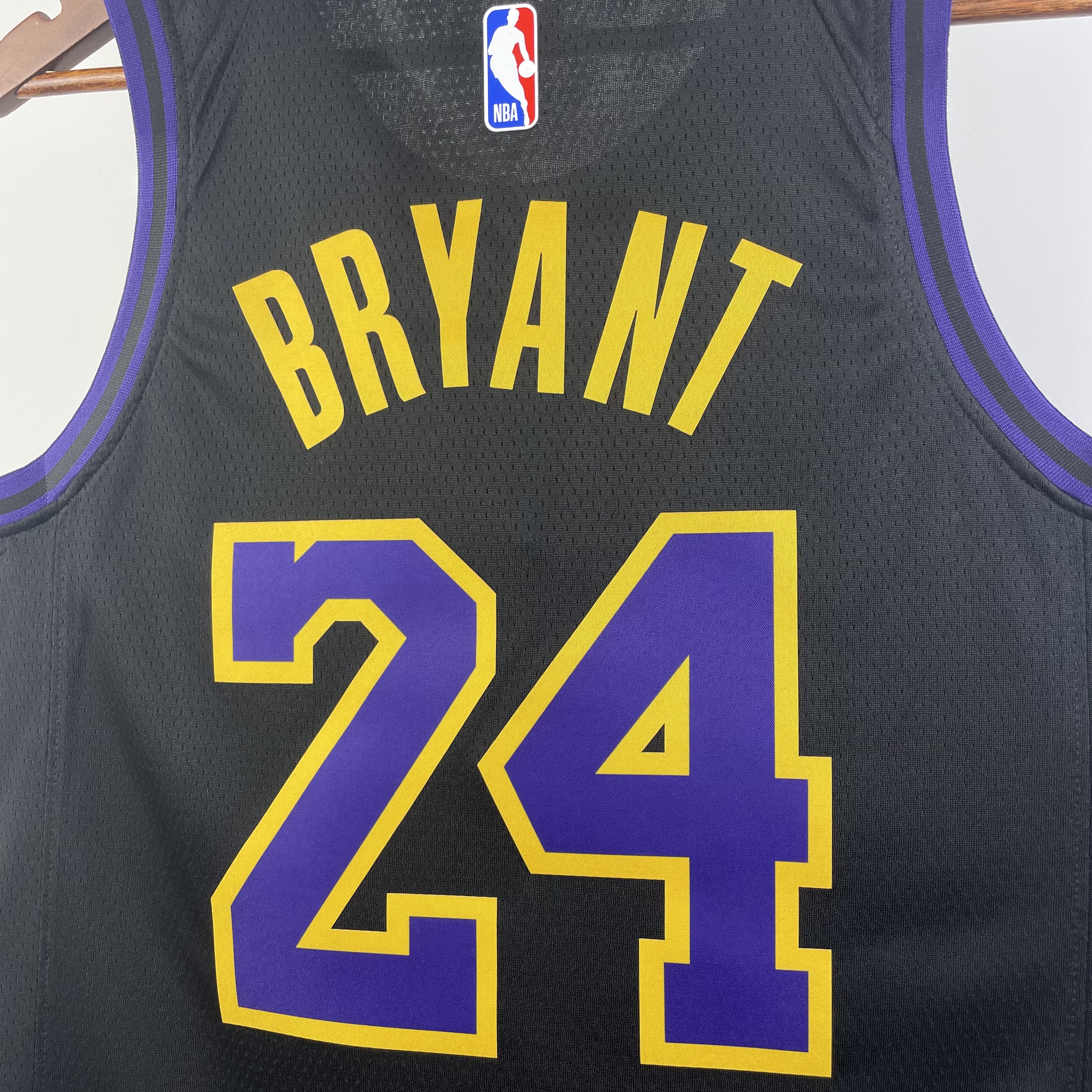NBA Men 2024 Los Angeles Lakers Black City Version #24 BRYANT Jersey High Quality Name and Number Print - leoleo123123