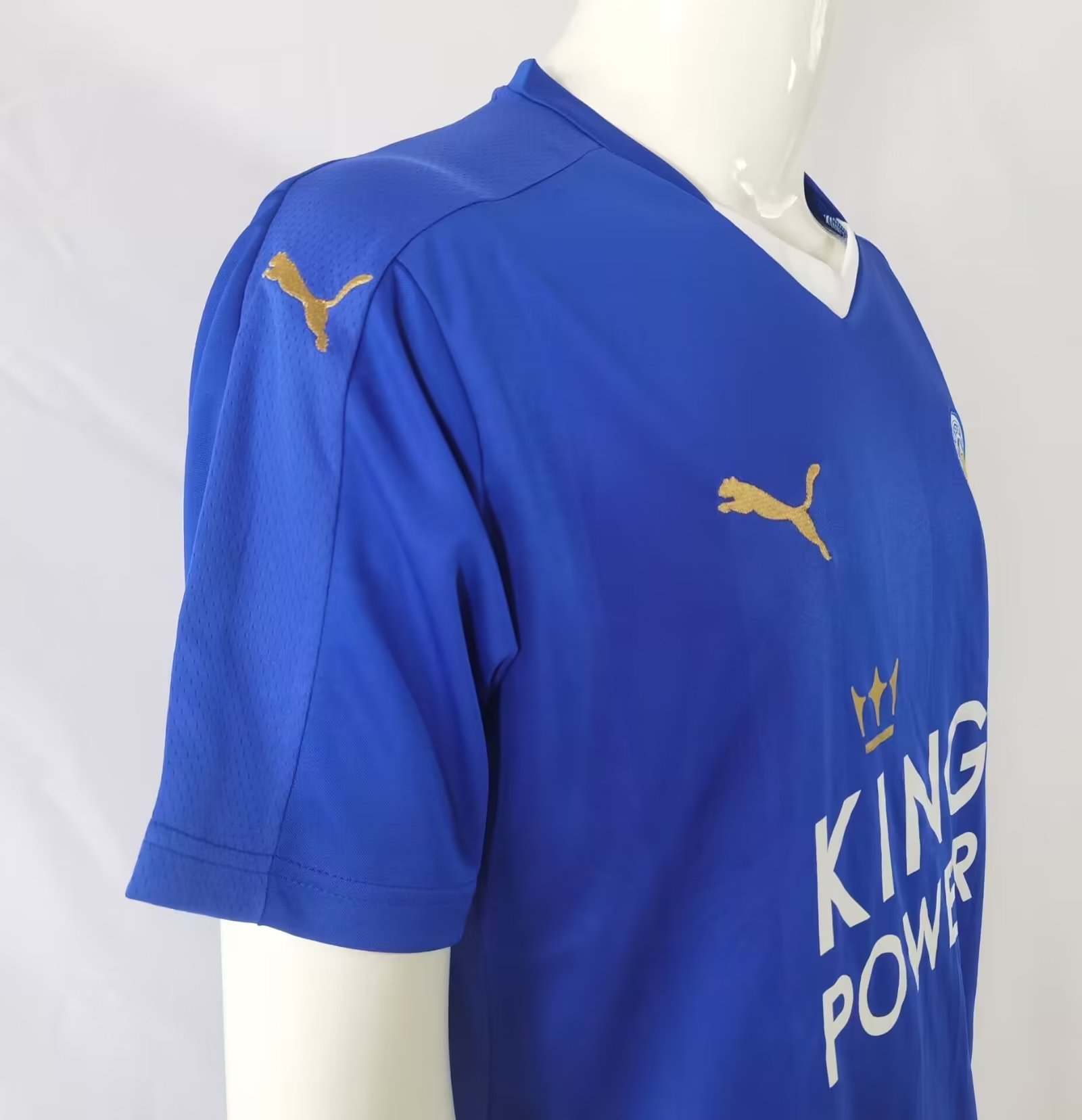 15/16 Leicester Home Retro Jersey Fans Version - leoleo123123