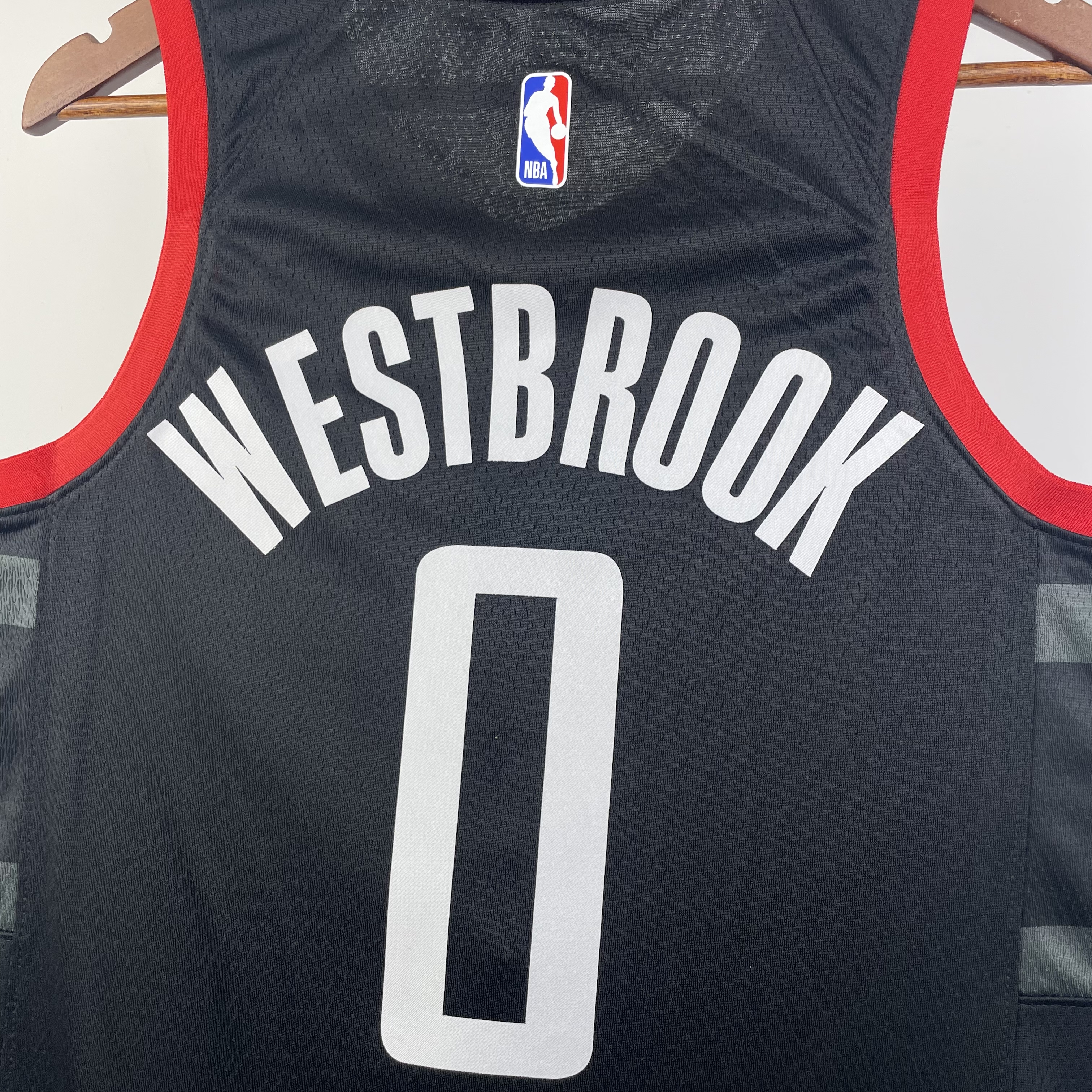 NBA Men 2024 Houston Rockets Black #0 WESTBROOK Classics Swingman Jersey - leoleo123123