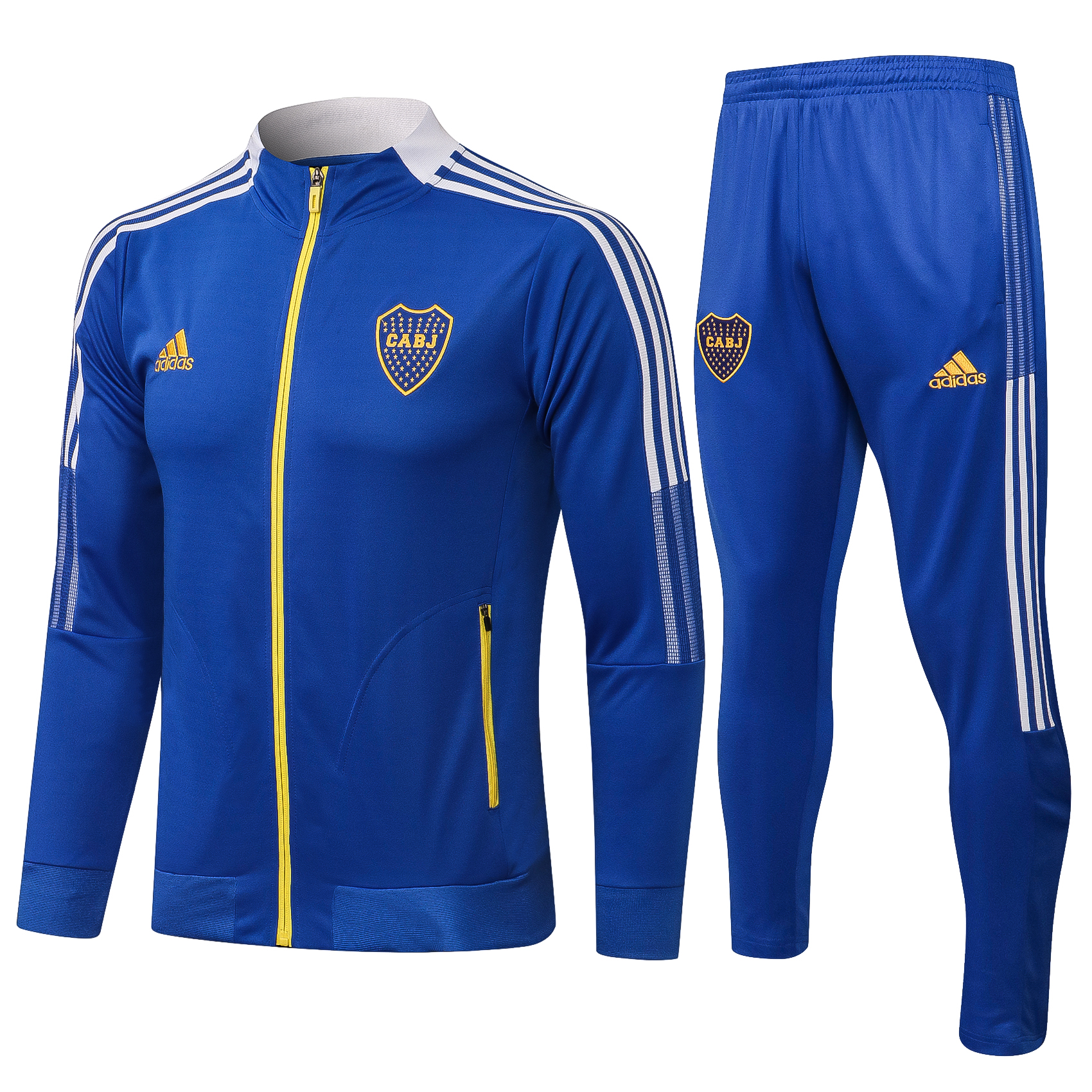 21-22 Boca Juniors Blue Jacket Tracksuit Thai Quality - leoleo123123