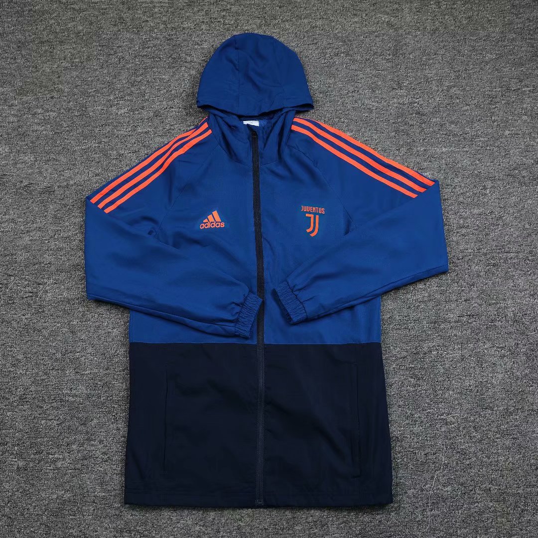 20-21 Juventus Blue Windbreaker Jacket Thai Quality - leoleo123123