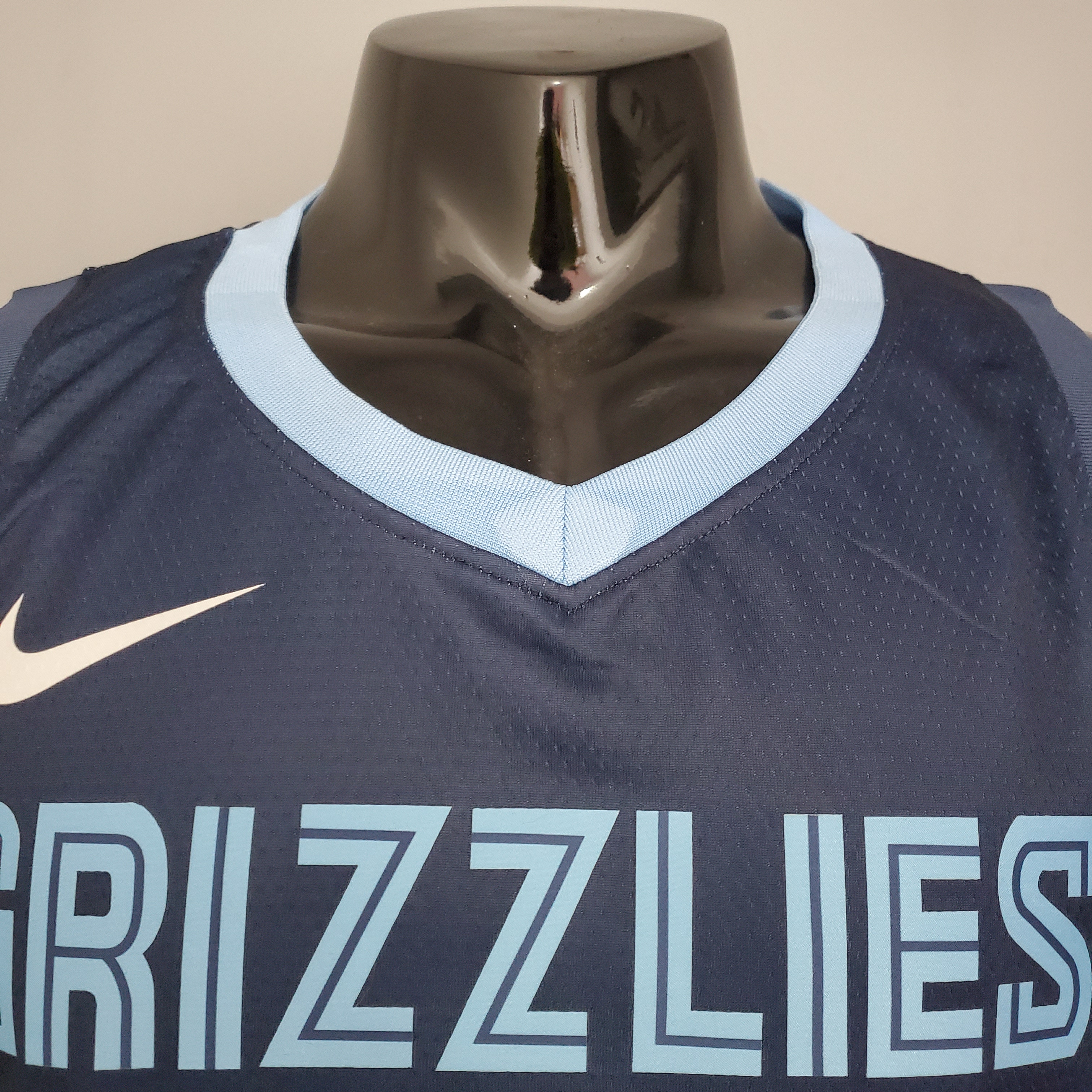 2021 Memphis Grizzlies City Edition blue #12 MORANT Jersey High Quality Name and Number Print - leoleo123123