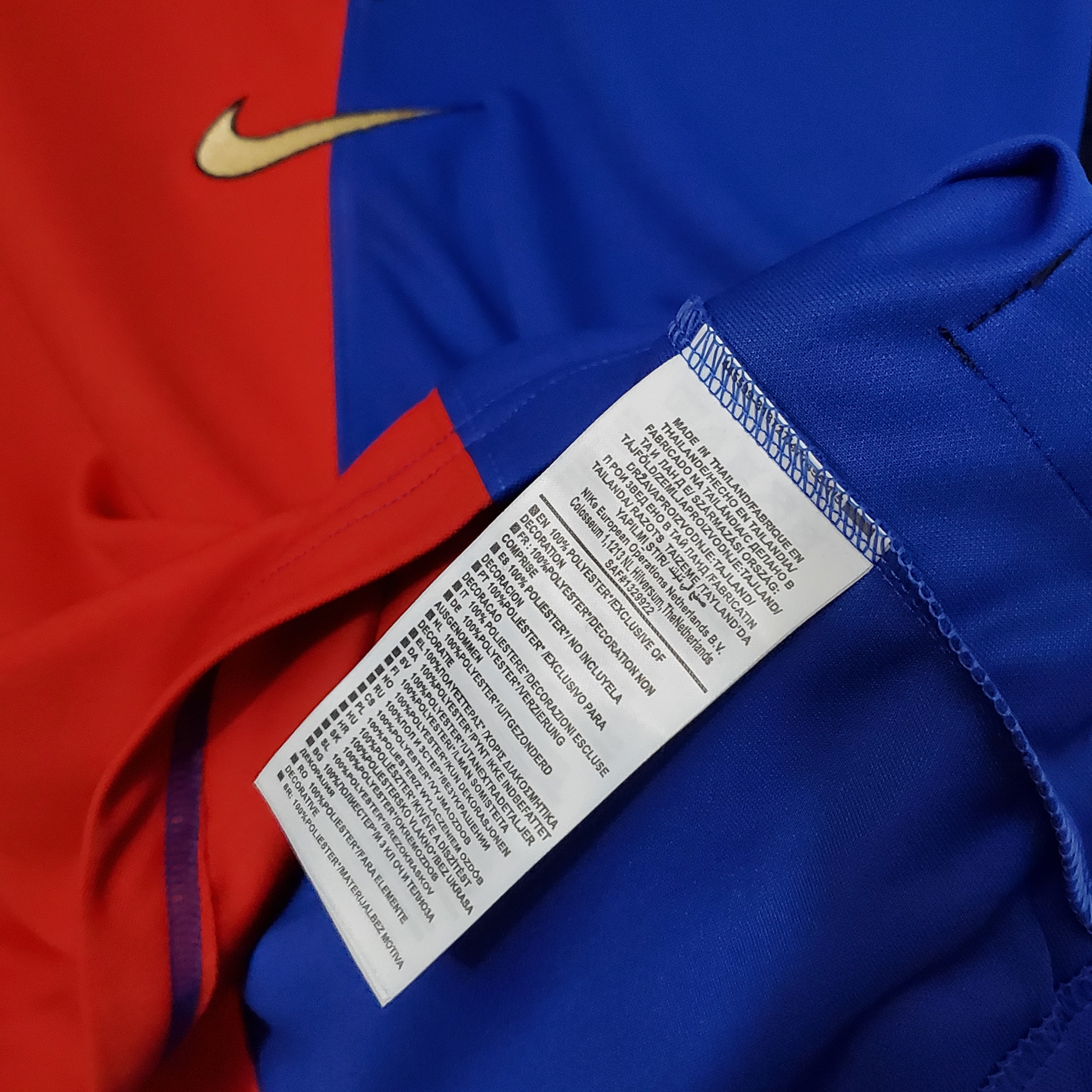 Barcelona 100th Anniversary Home Retro Jersey - leoleo123123