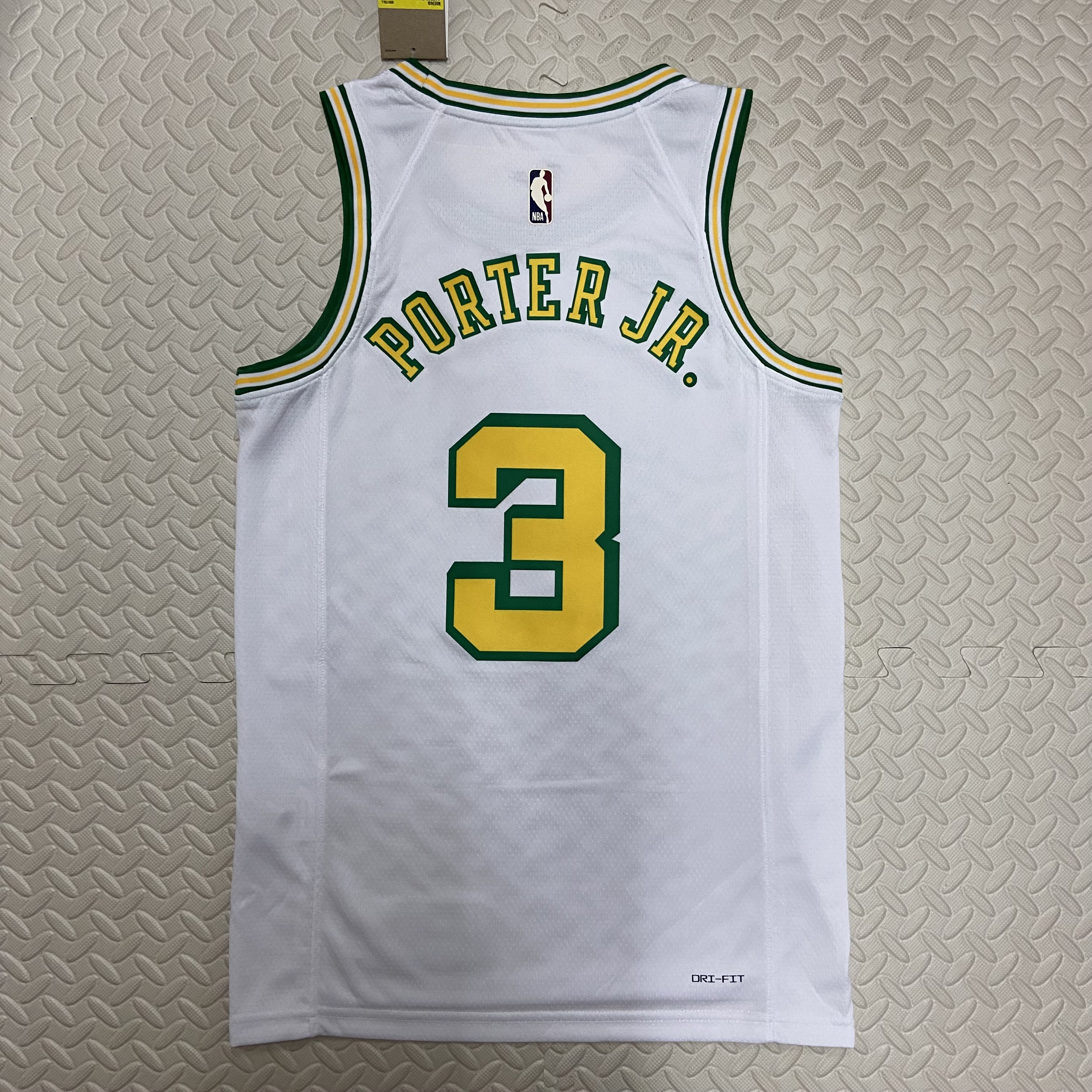 NBA Men Season 2023 Houston Rockets White Retro #3 PORTER JR. Jersey High Quality Name and Number Print - leoleo123123