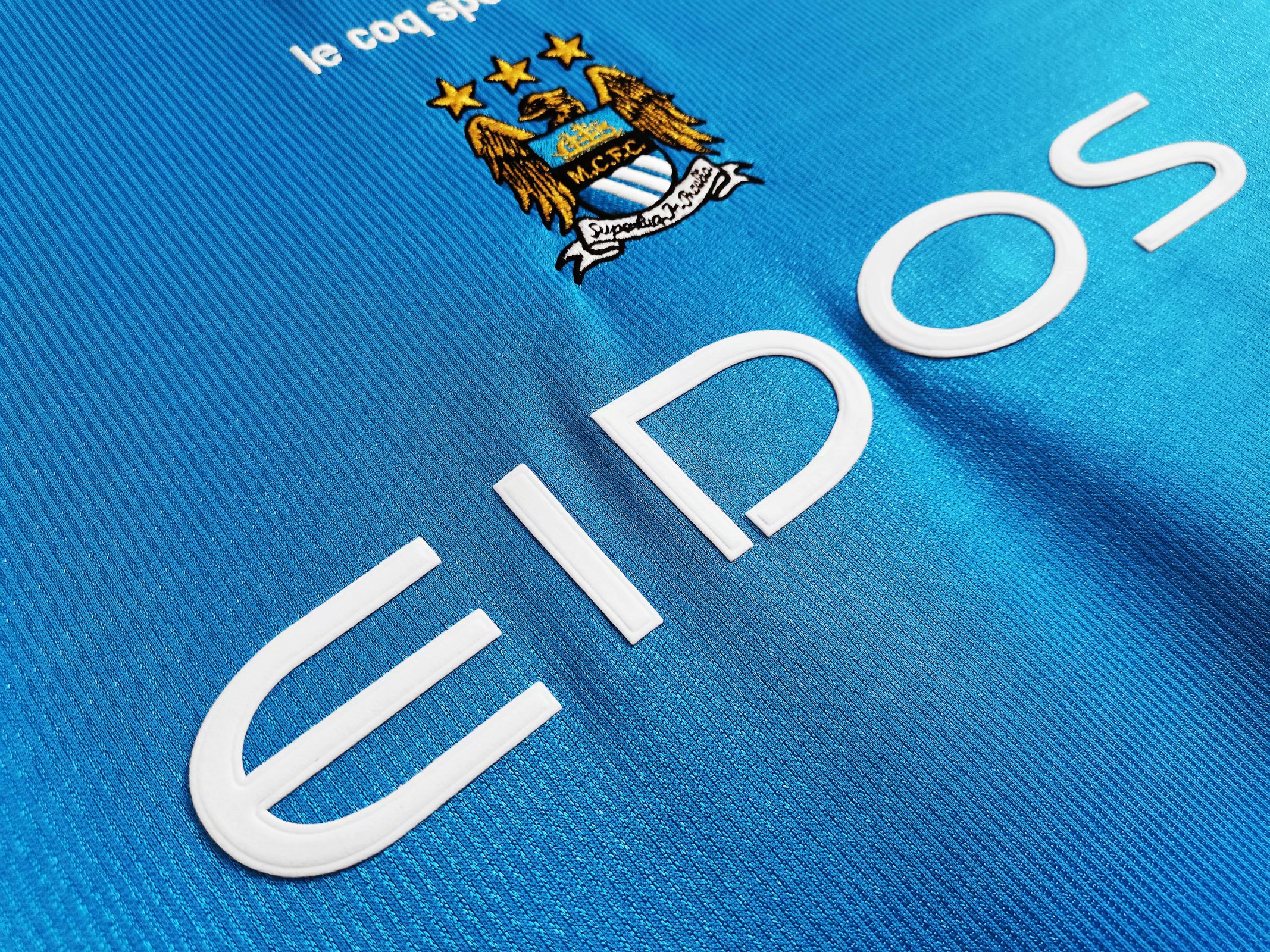 99-01 Man City Home Retro Jersey - leoleo123123