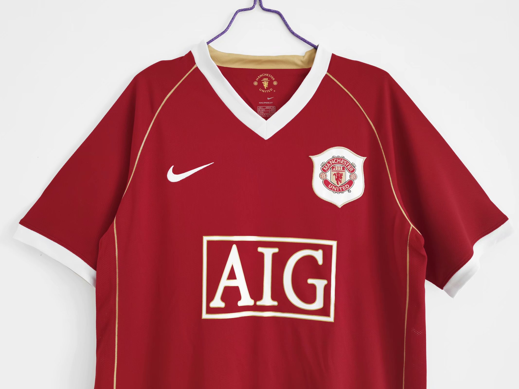 06-07 Man United Home Retro Jersey - leoleo123123