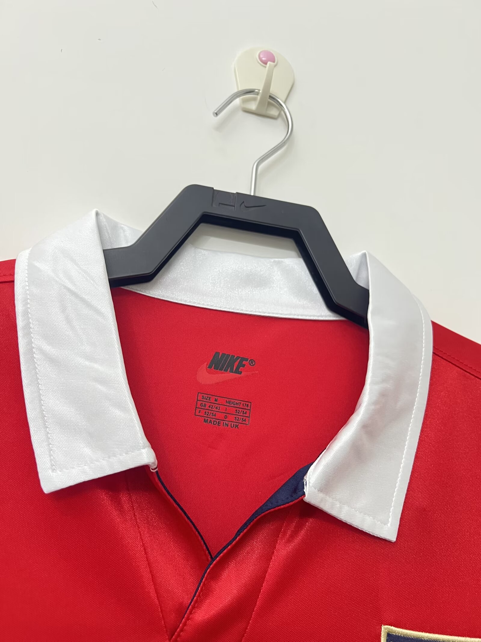 1998 Arsenal Home Retro Jersey Long Sleeve - leoleo123123