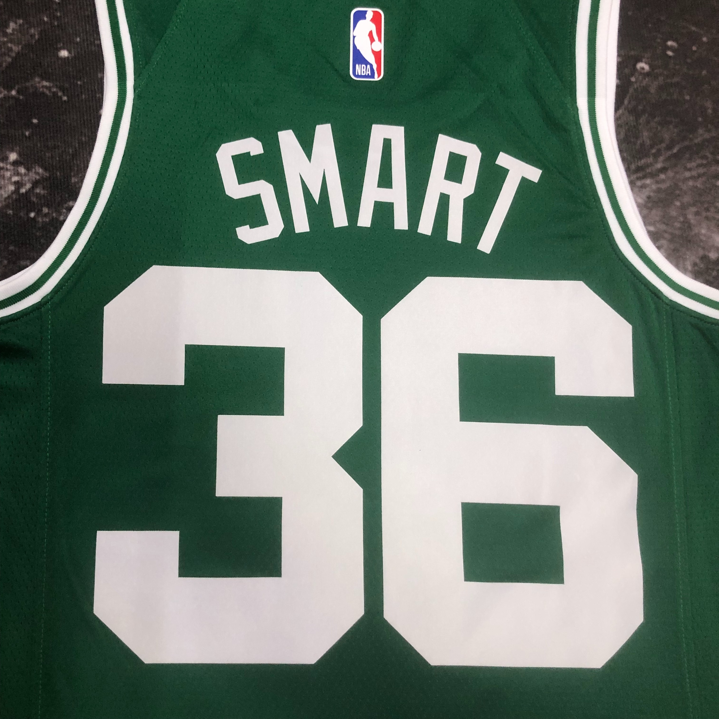 NBA Men Season 2023 Boston Celtics Green #36 SMART Jersey High Quality Name and Number Print - leoleo123123