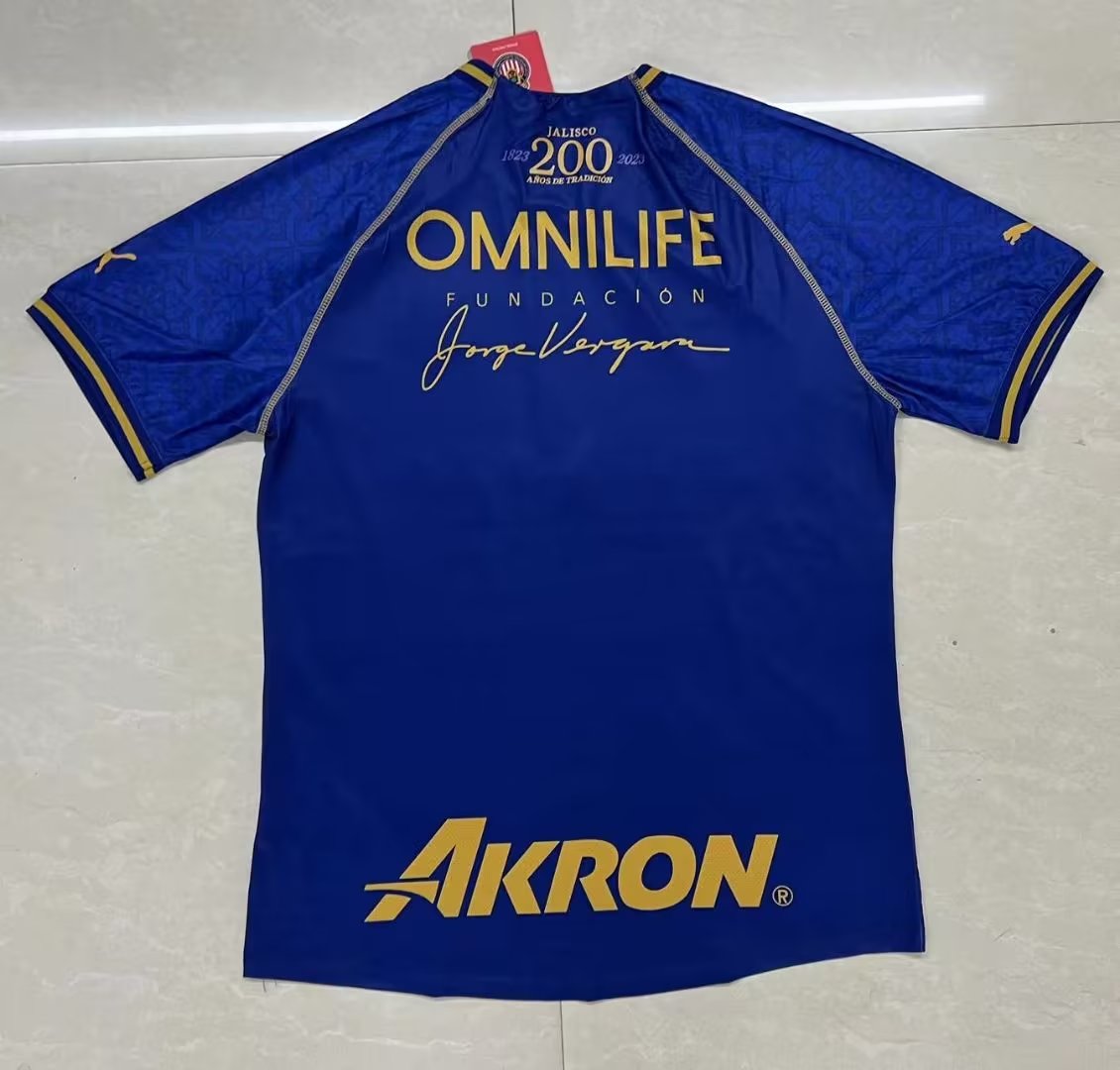 Chivas 200th anniversary BLue Jersey - leoleo123123