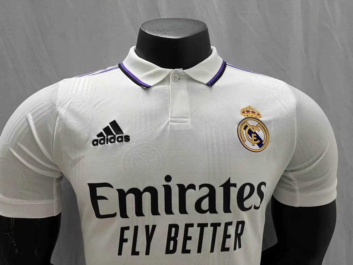 22/23 Real Madrid Home Jersey With Champions 14 Player Version - leoleo123123