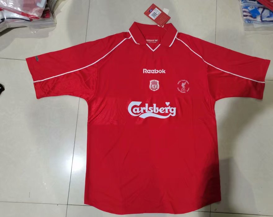 01-02 Liverpool Home Retro Jersey - leoleo123123