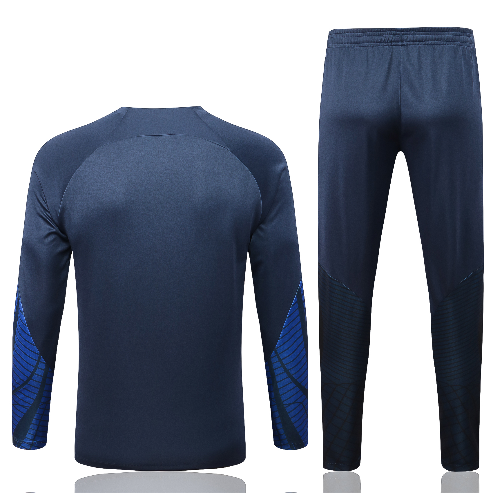 22-23 France Dark Blue Sweater Tracksuit Thai Quality - leoleo123123