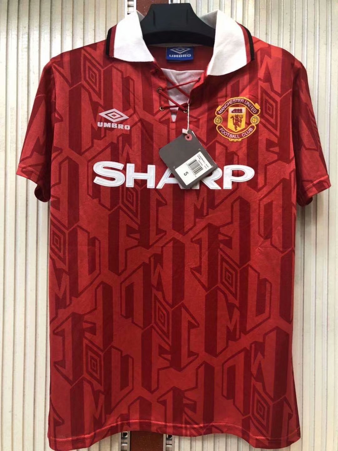 92-94 Man United Home Retro Jersey - leoleo123123