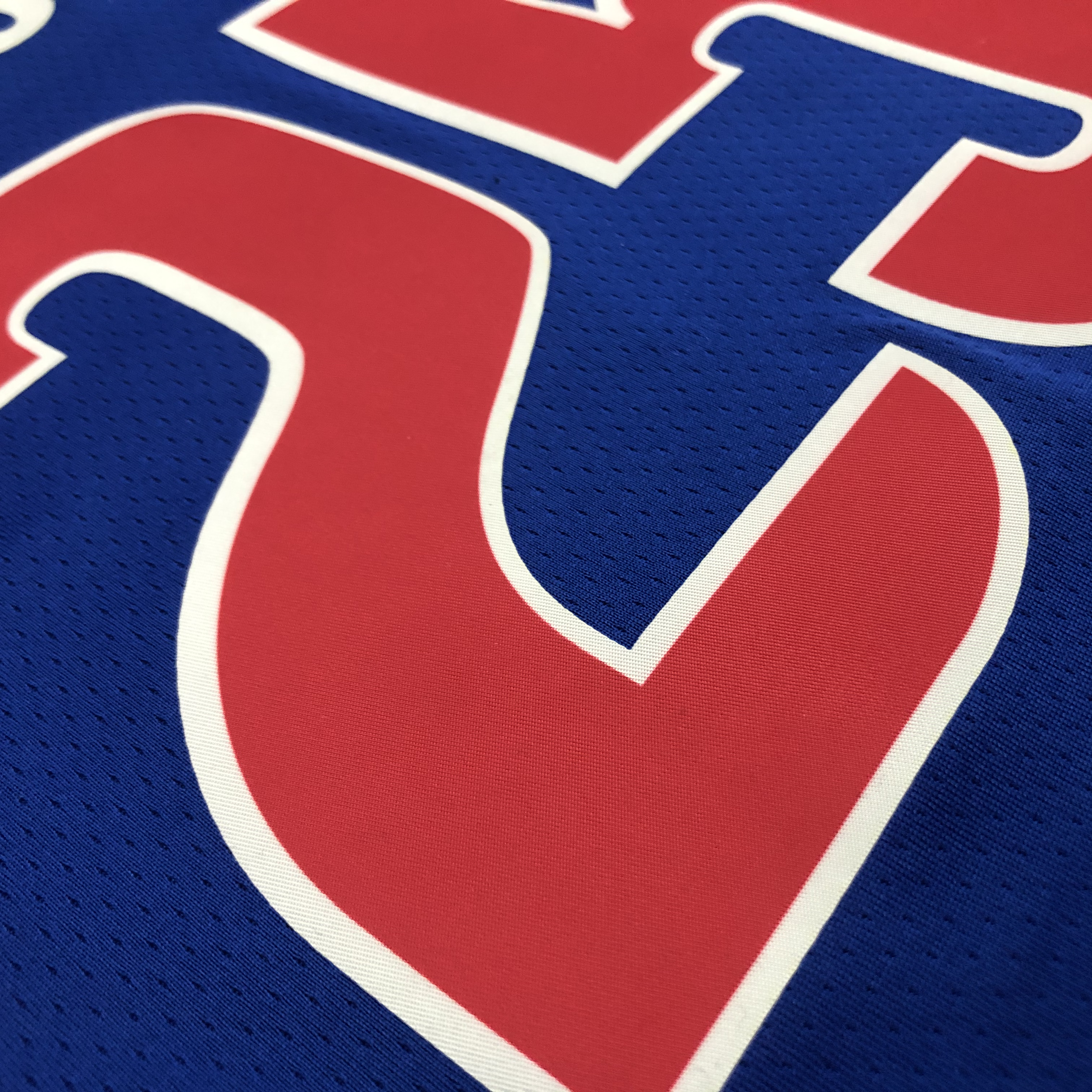 NBA 75th Anniversary Detroit Pistons Blue #25 ROSE Jersey High Quality Name and Number Print - leoleo123123