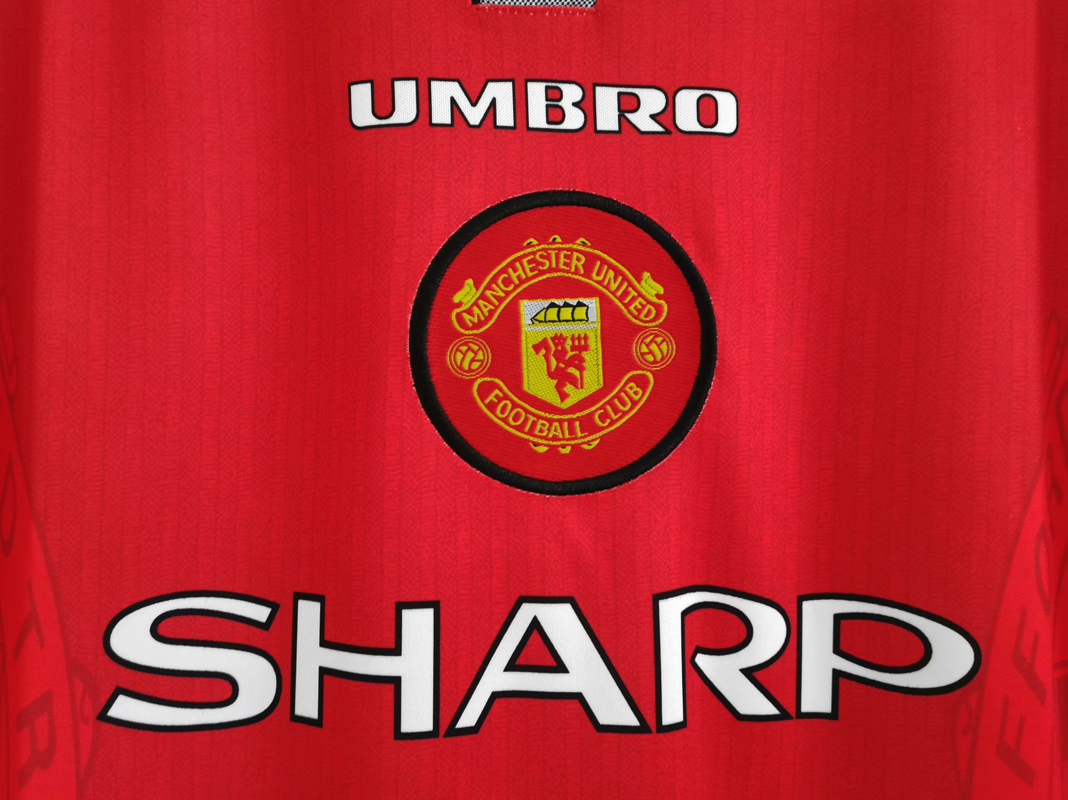 96-97 Man United Home Retro Jersey - leoleo123123