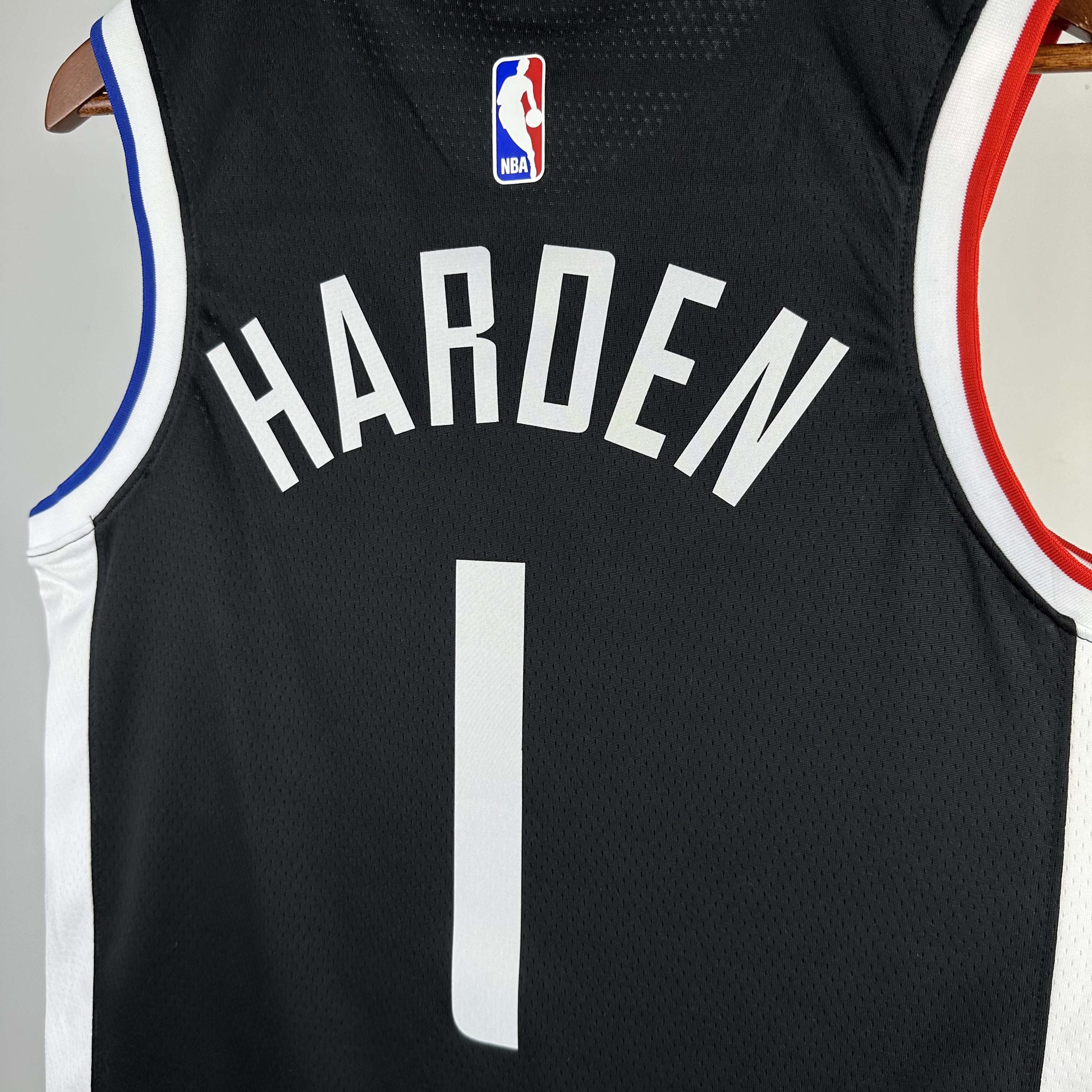 NBA Season 20-21 Men Los Angeles Clippers in Latin Black City #1 HARDEN Jersey High Quality Name and Number Print - leoleo123123