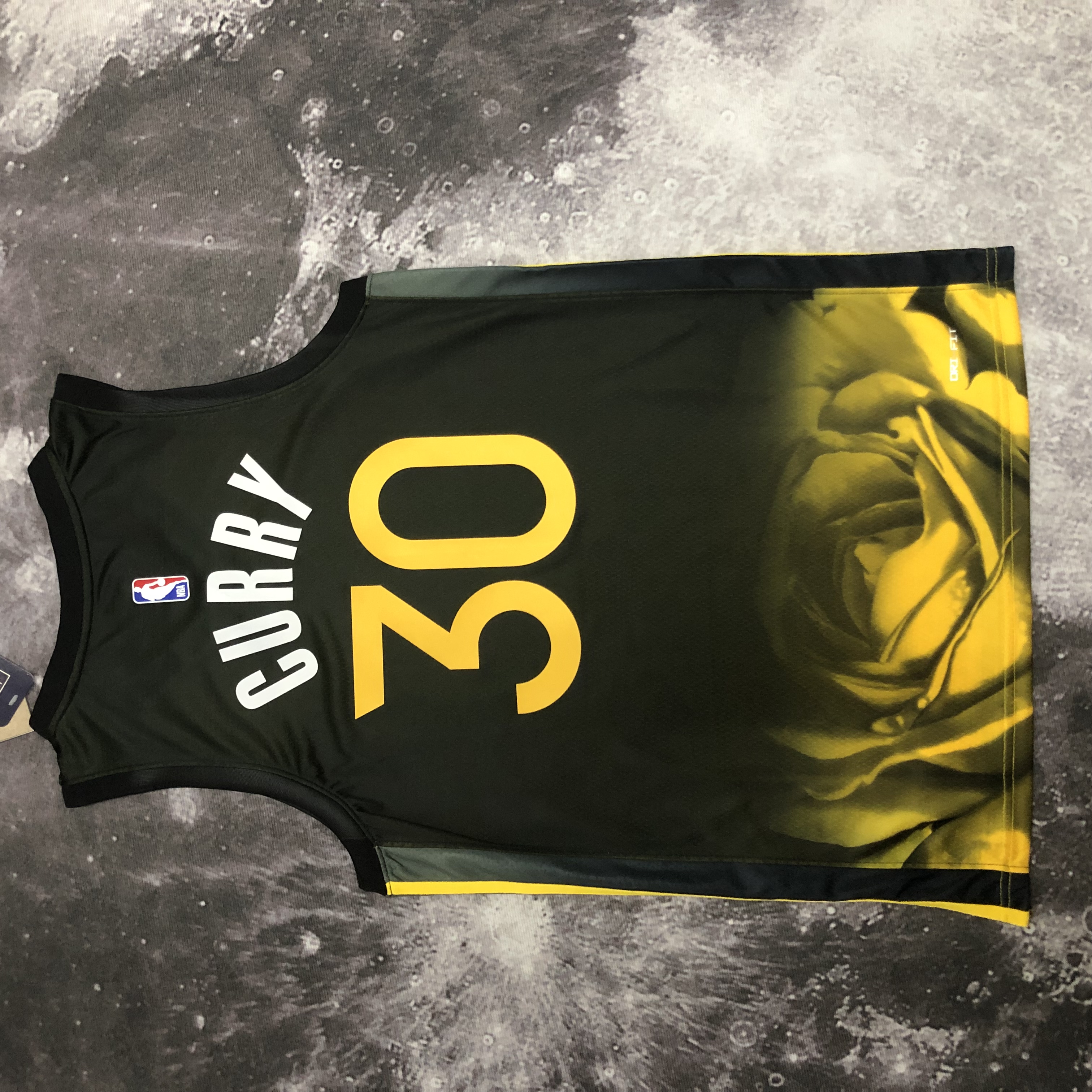 NBA Men Season 2023 Golden State Warriors Black #30 CURRY Jersey High Quality Name and Number Print - leoleo123123