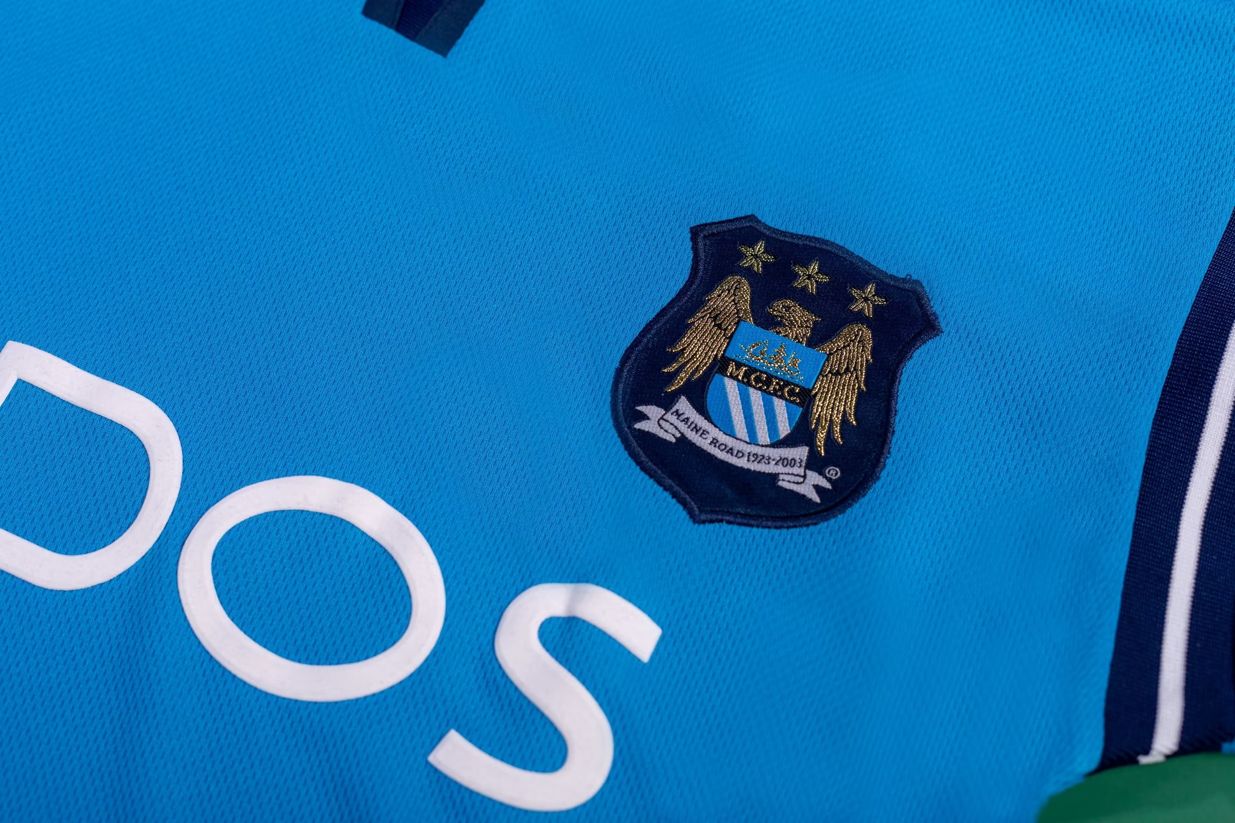 01/02 Man City Home Retro Jersey - leoleo123123