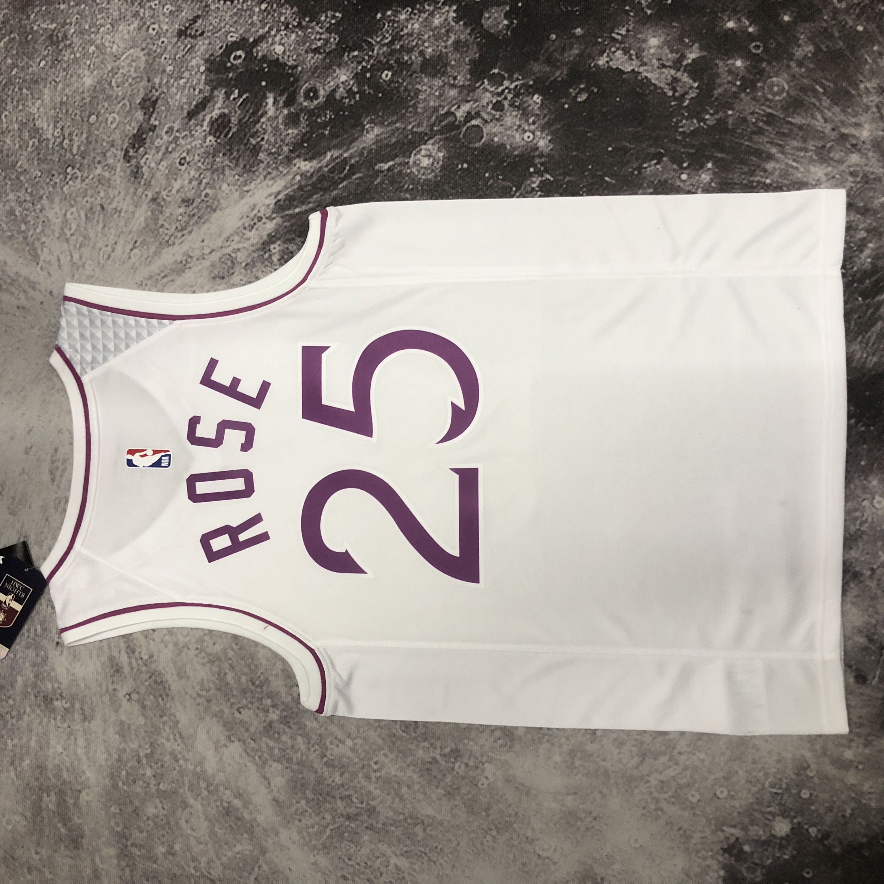NBA Men Minnesota Timberwolves White #25 ROSE Jersey High Quality Name and Number Print - leoleo123123