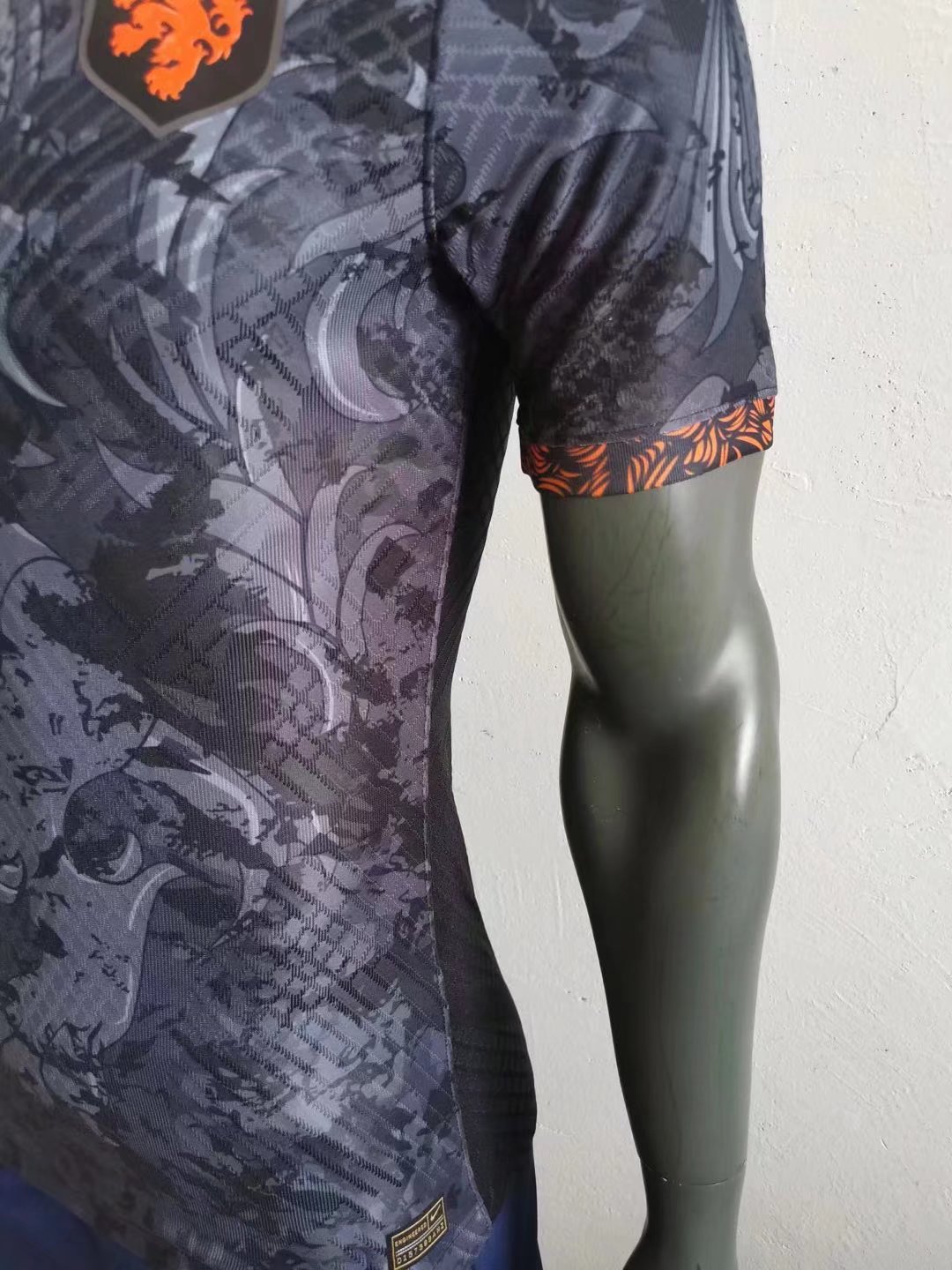 22/23 Netherlands Special Jersey Black Player Version 1:1 Quality - leoleo123123