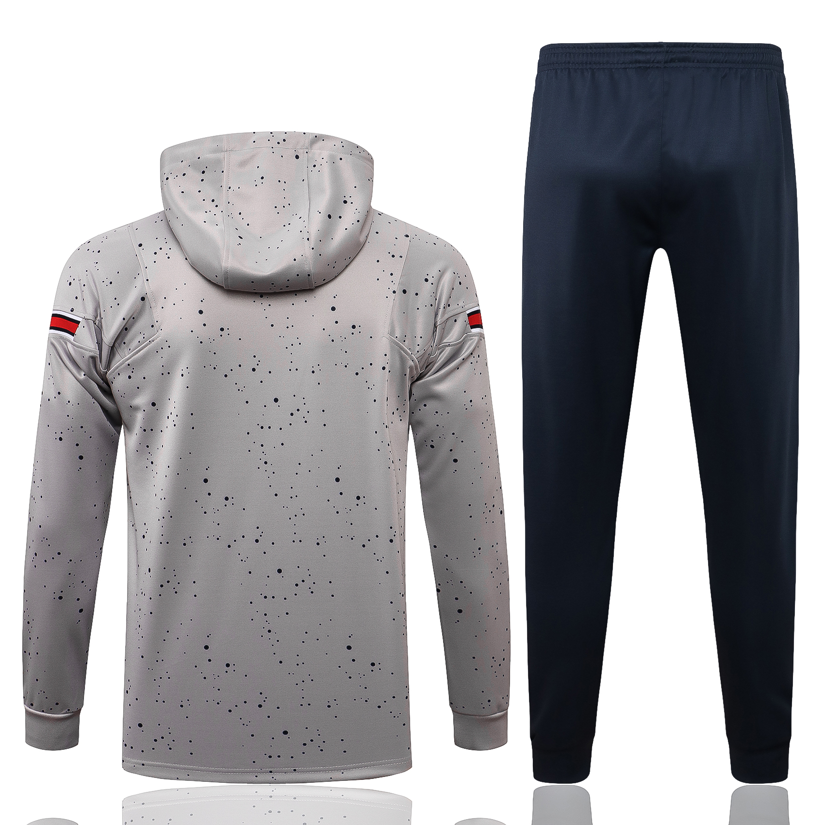 21/22 PSG Grey Jacket Tracksuit with Cap Thai Quality - leoleo123123